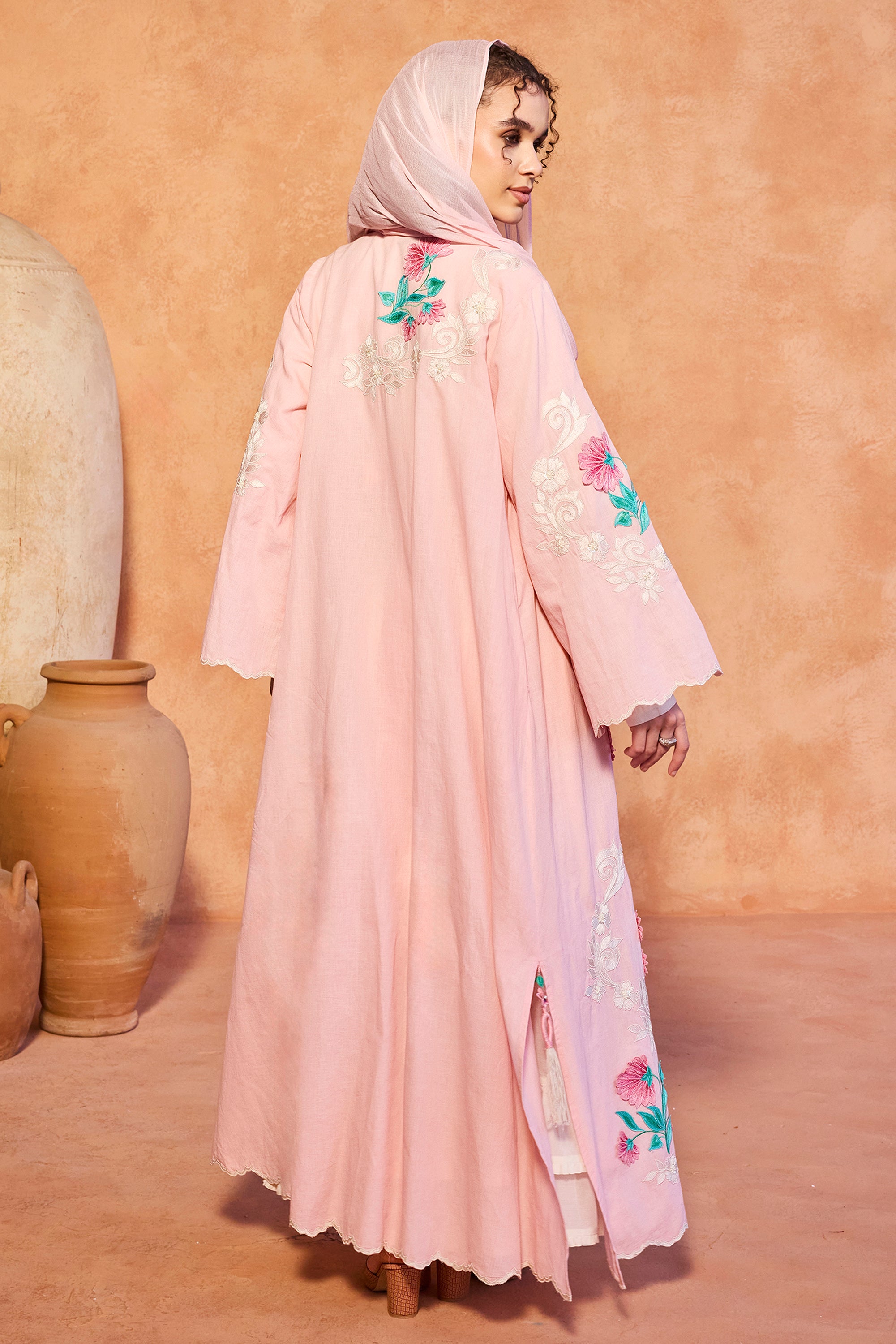 Sameera Embroidered Abaya
