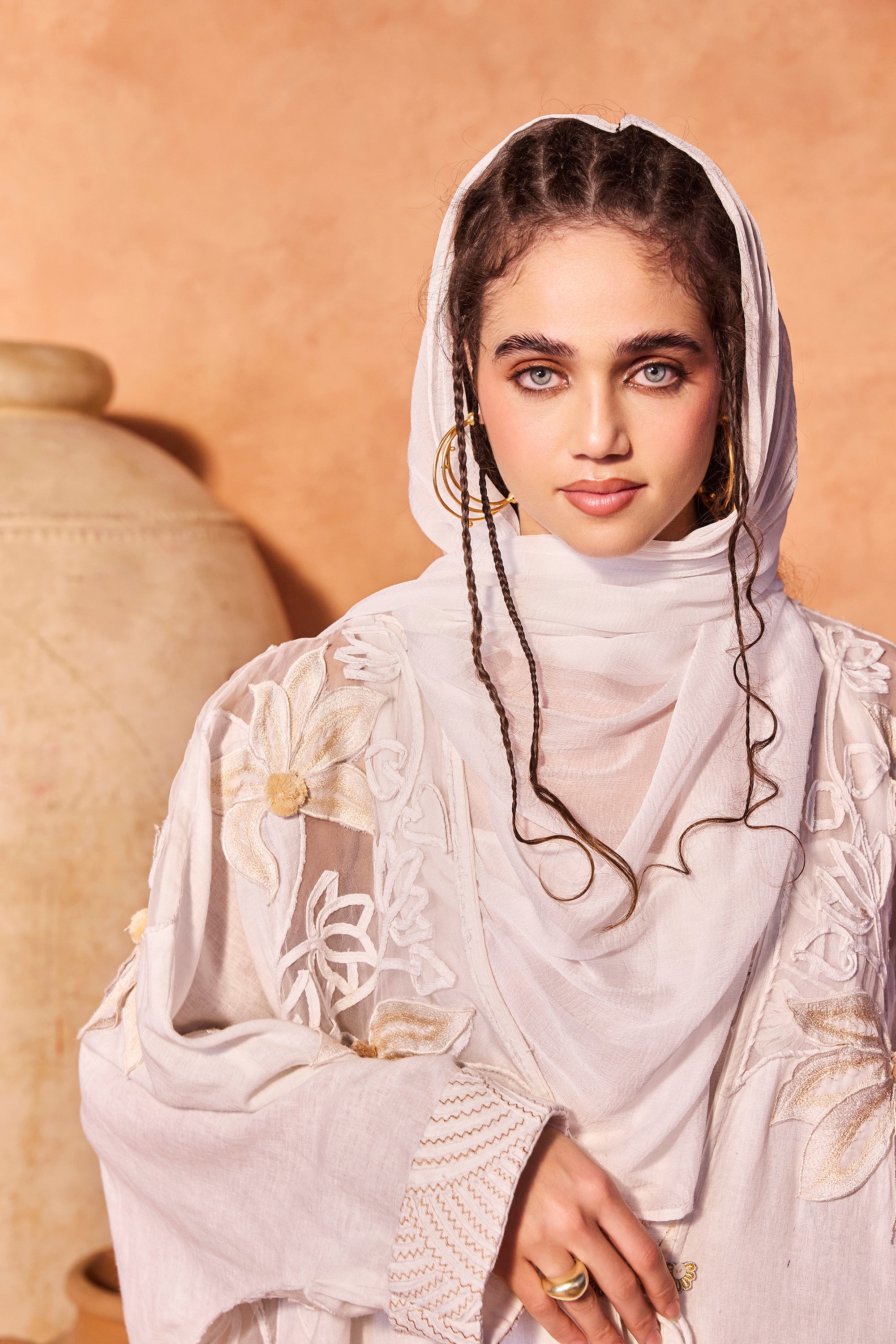 Sabrin Embroidered Abaya