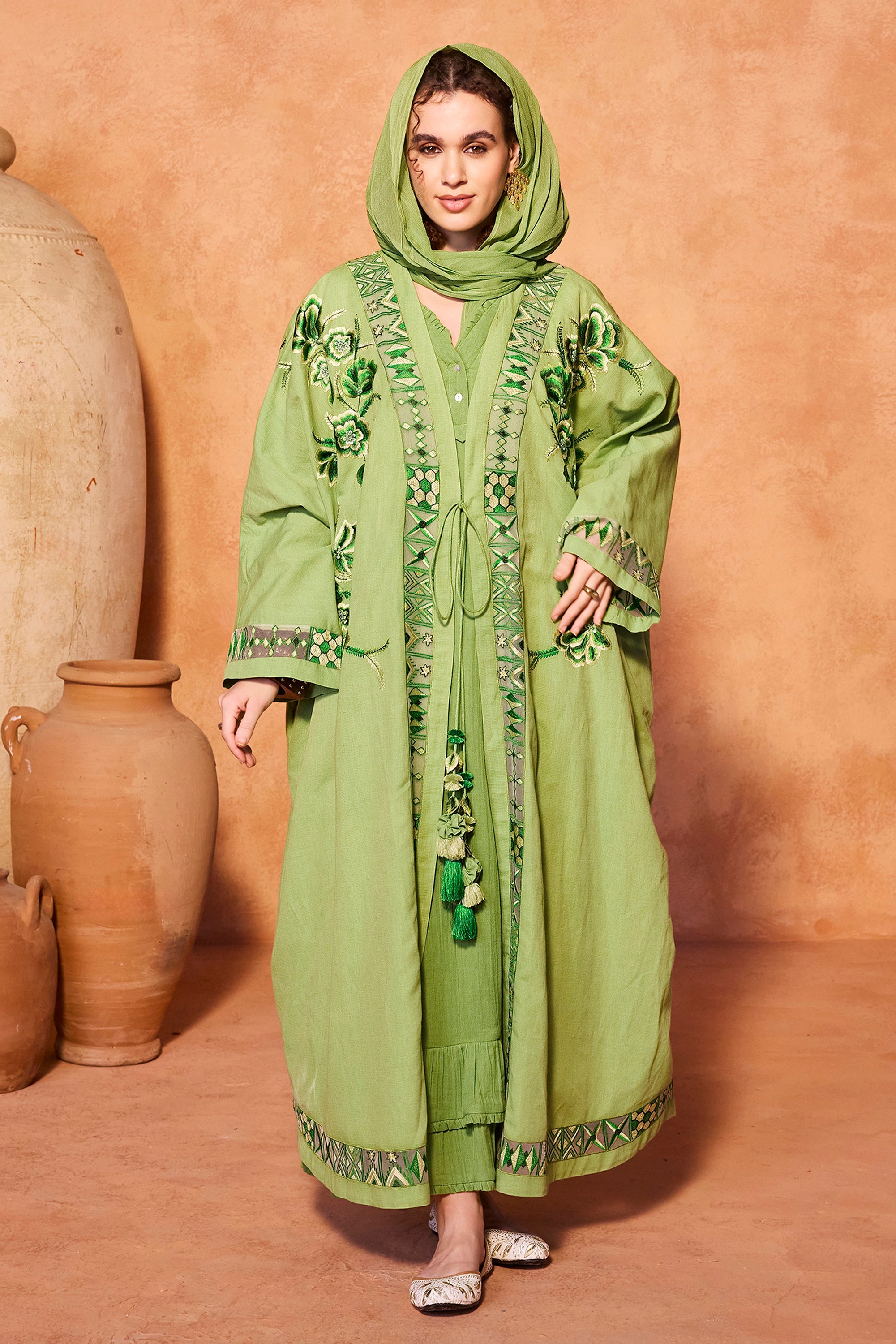 Shaden Embroidered Abaya