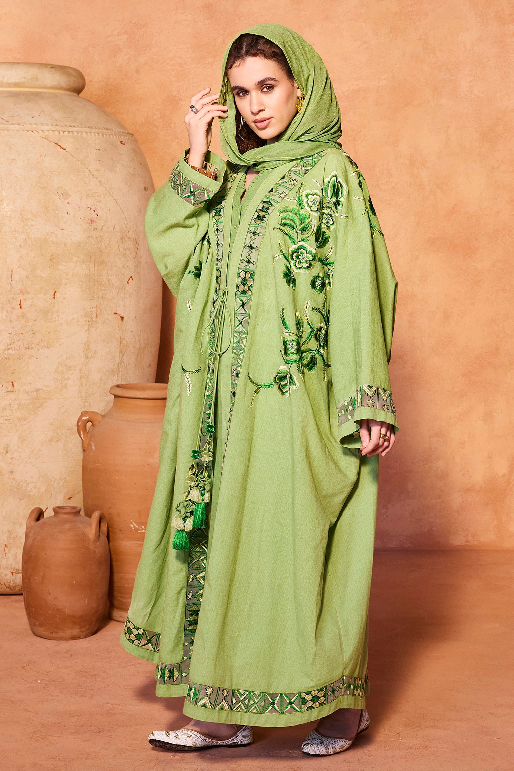 Shaden Embroidered Abaya