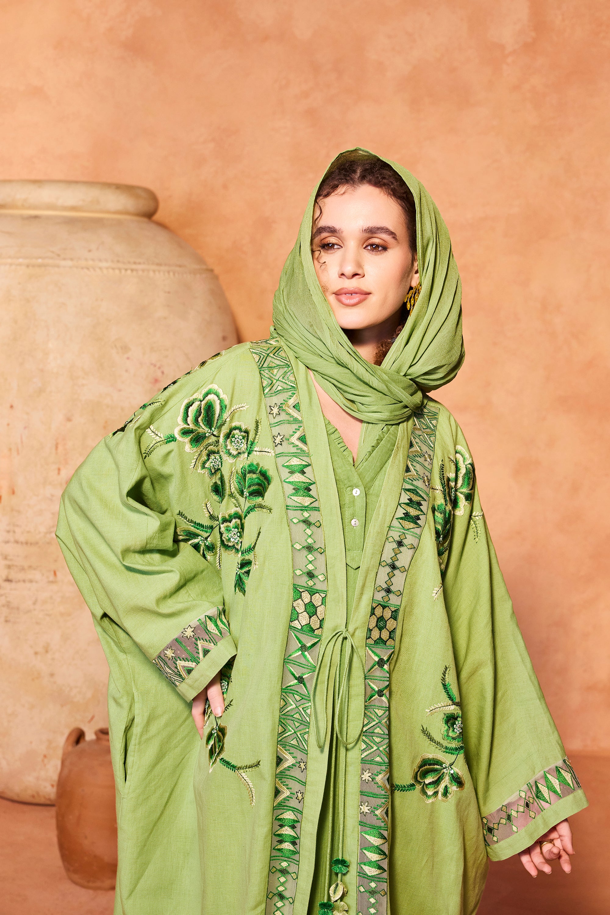 Shaden Embroidered Abaya
