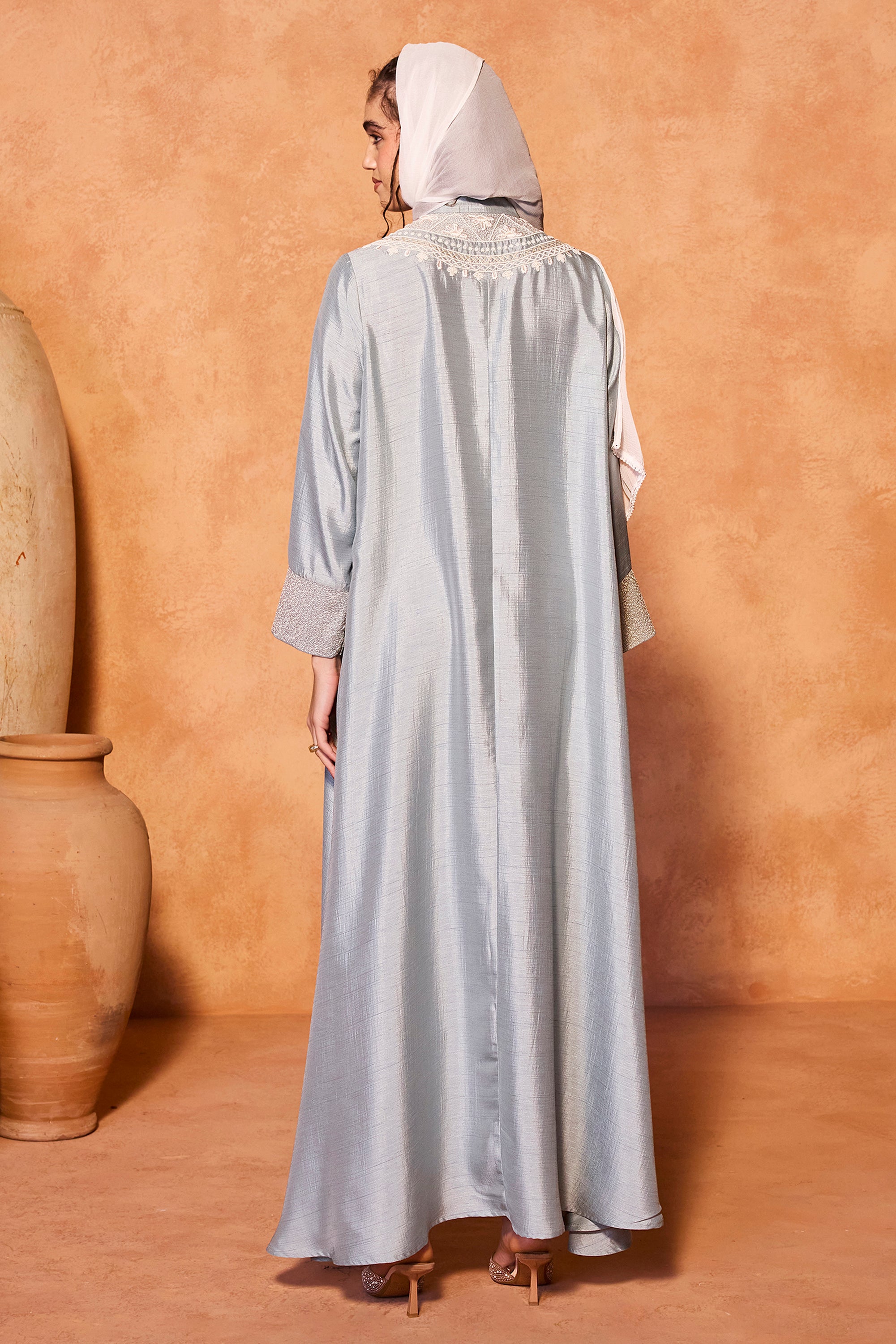 Zuleikha Jalabiya with Embellishment