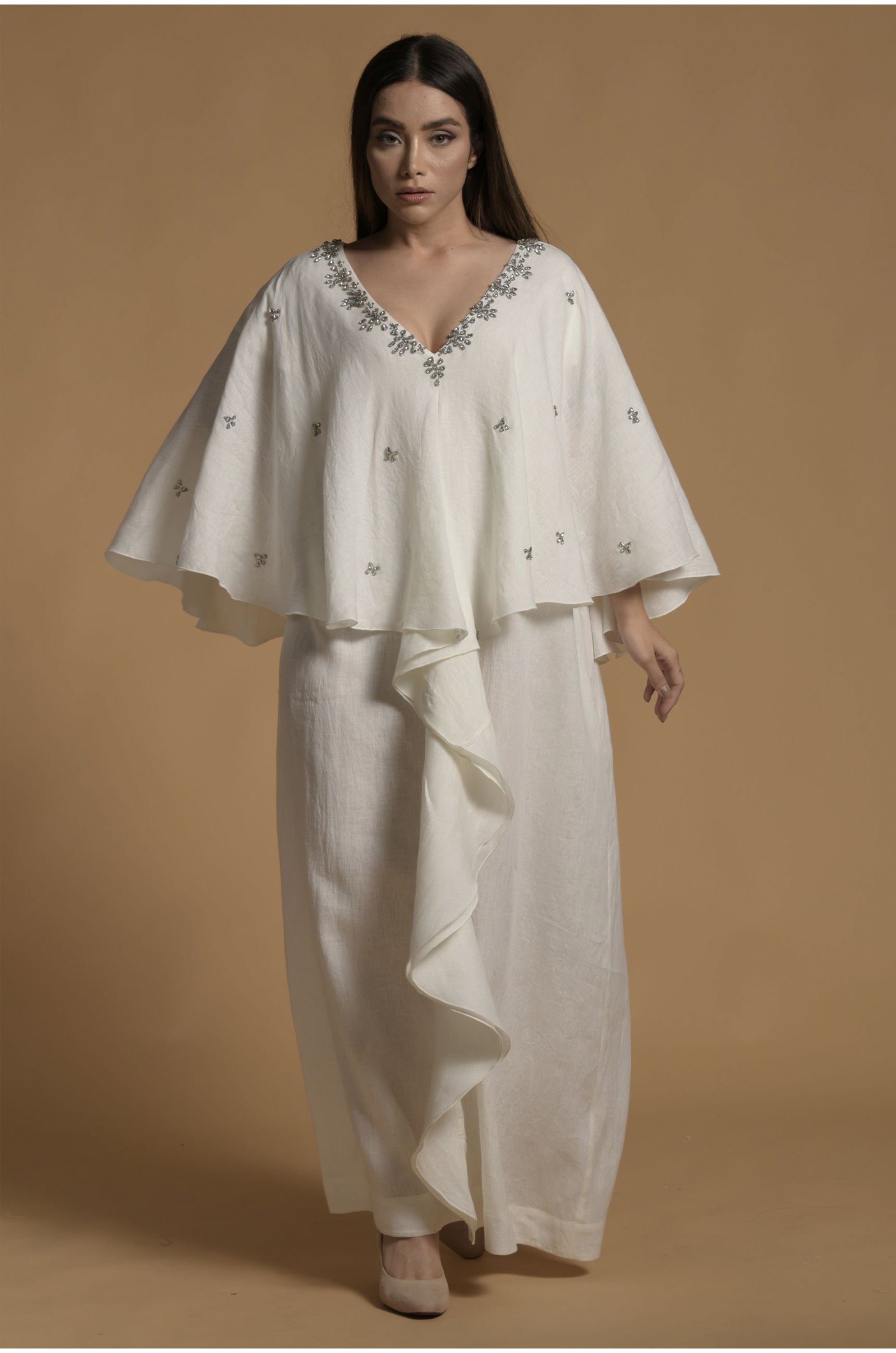 Inayat Embellished Long Jalabiya