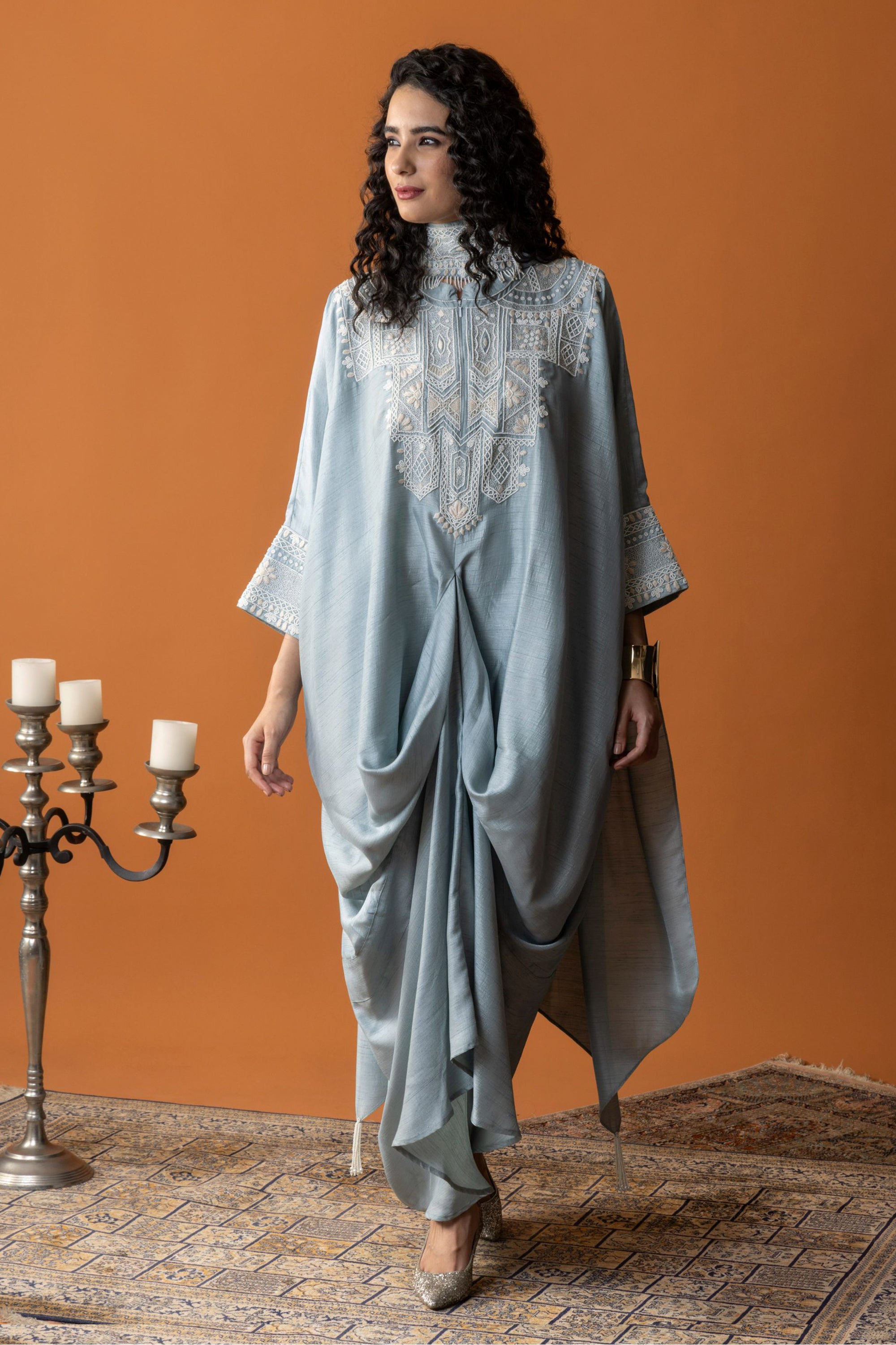 Fatima Embroidered Jalabiya