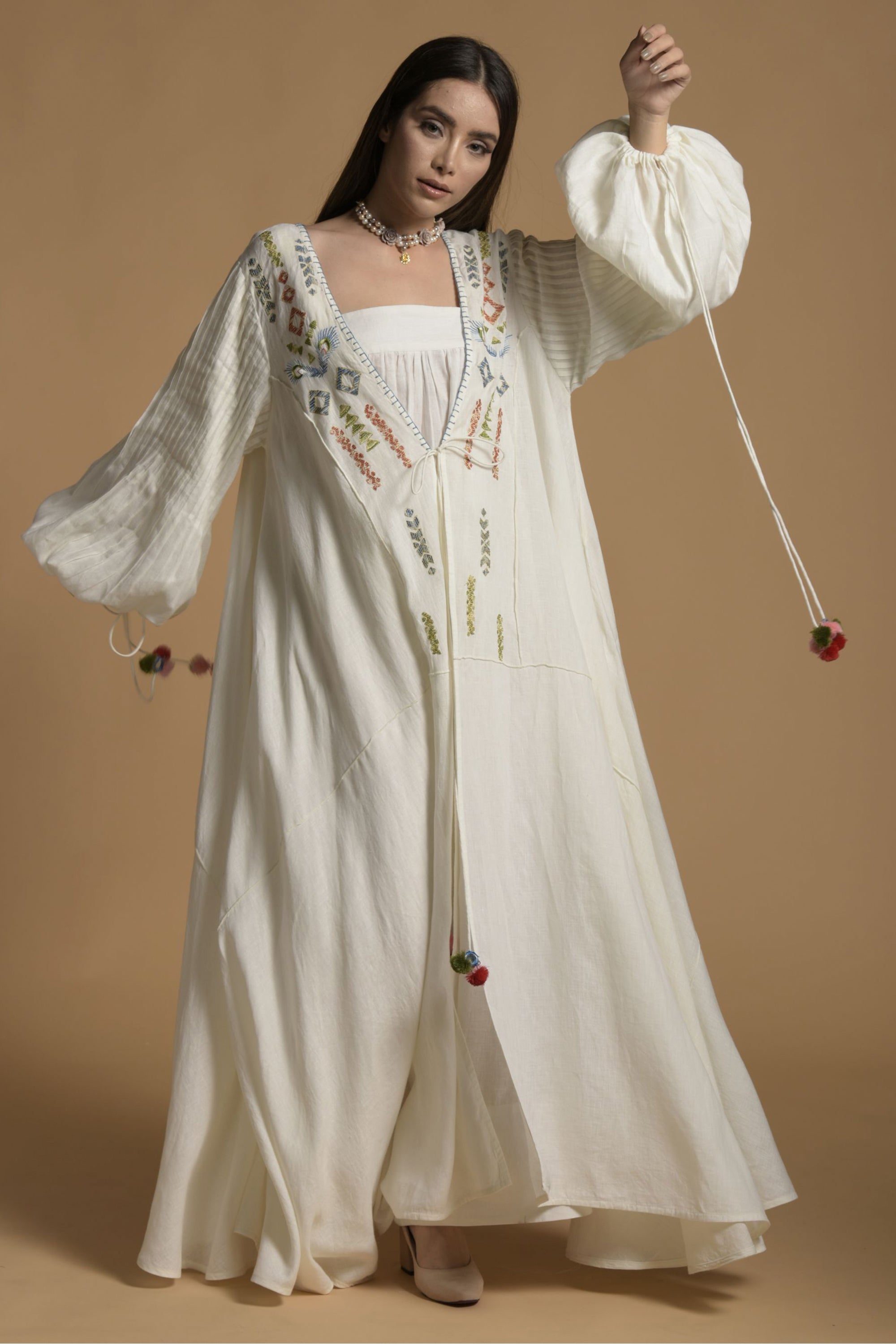 Afsheem Abaya with Jumpsuit