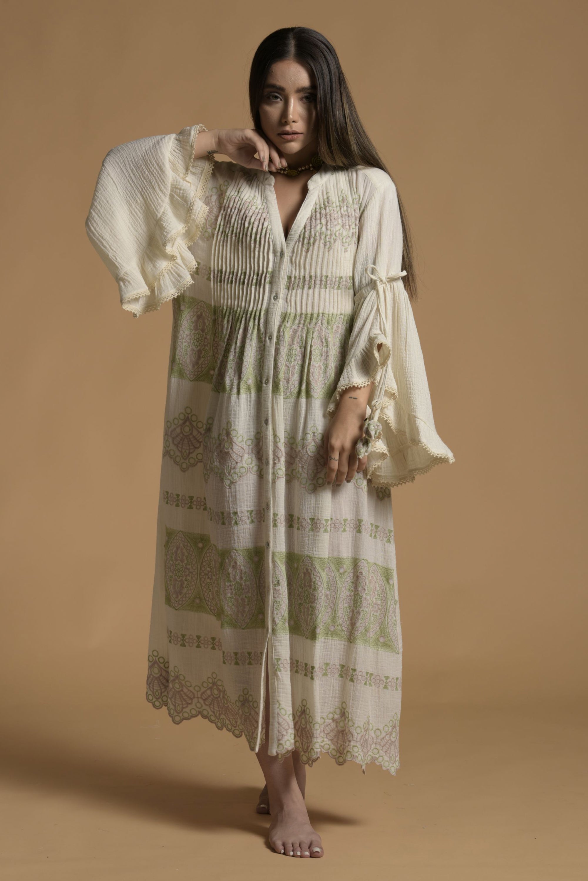 Zonaira Embroidered Jalabiya