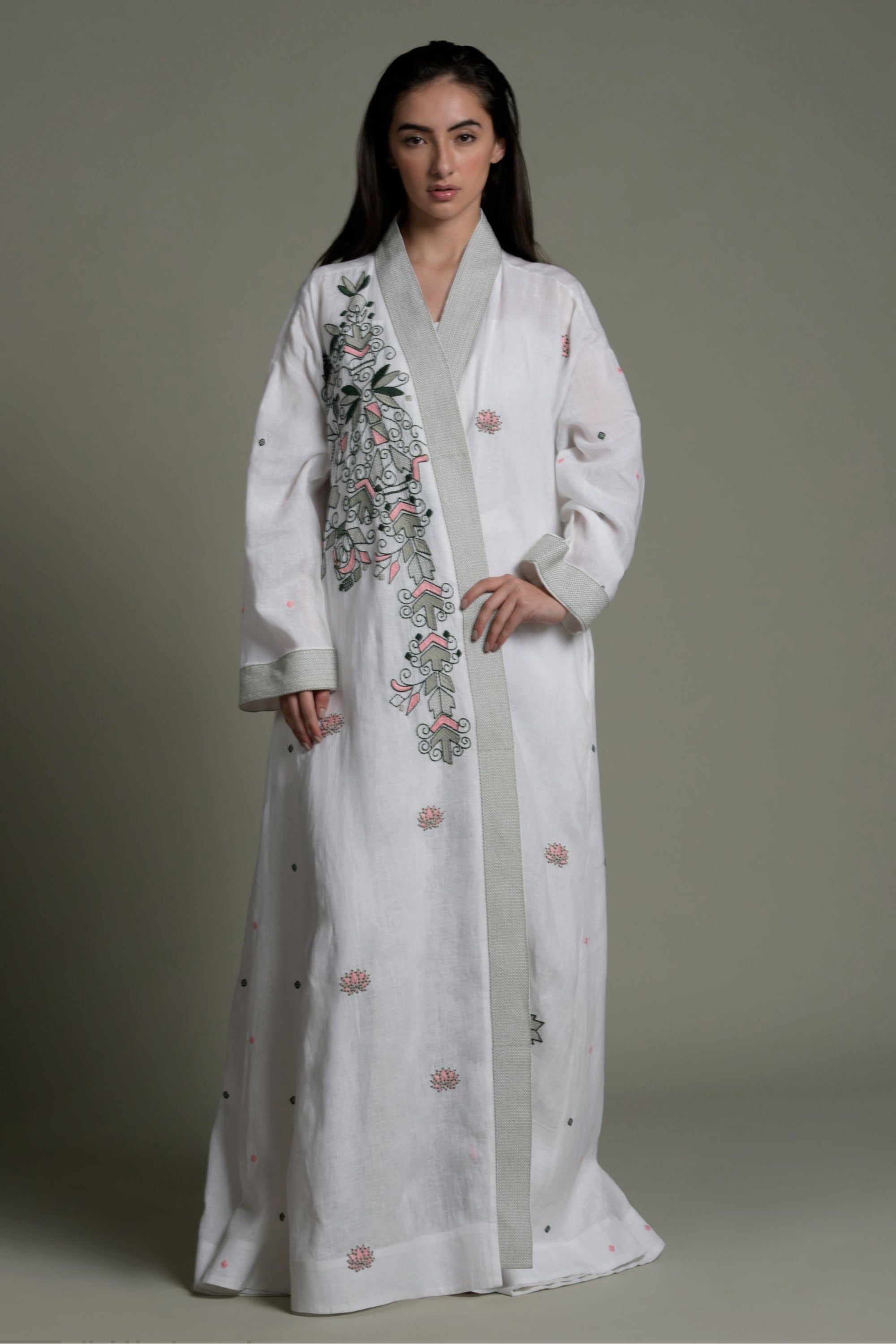 Sarah Embroidered Abaya