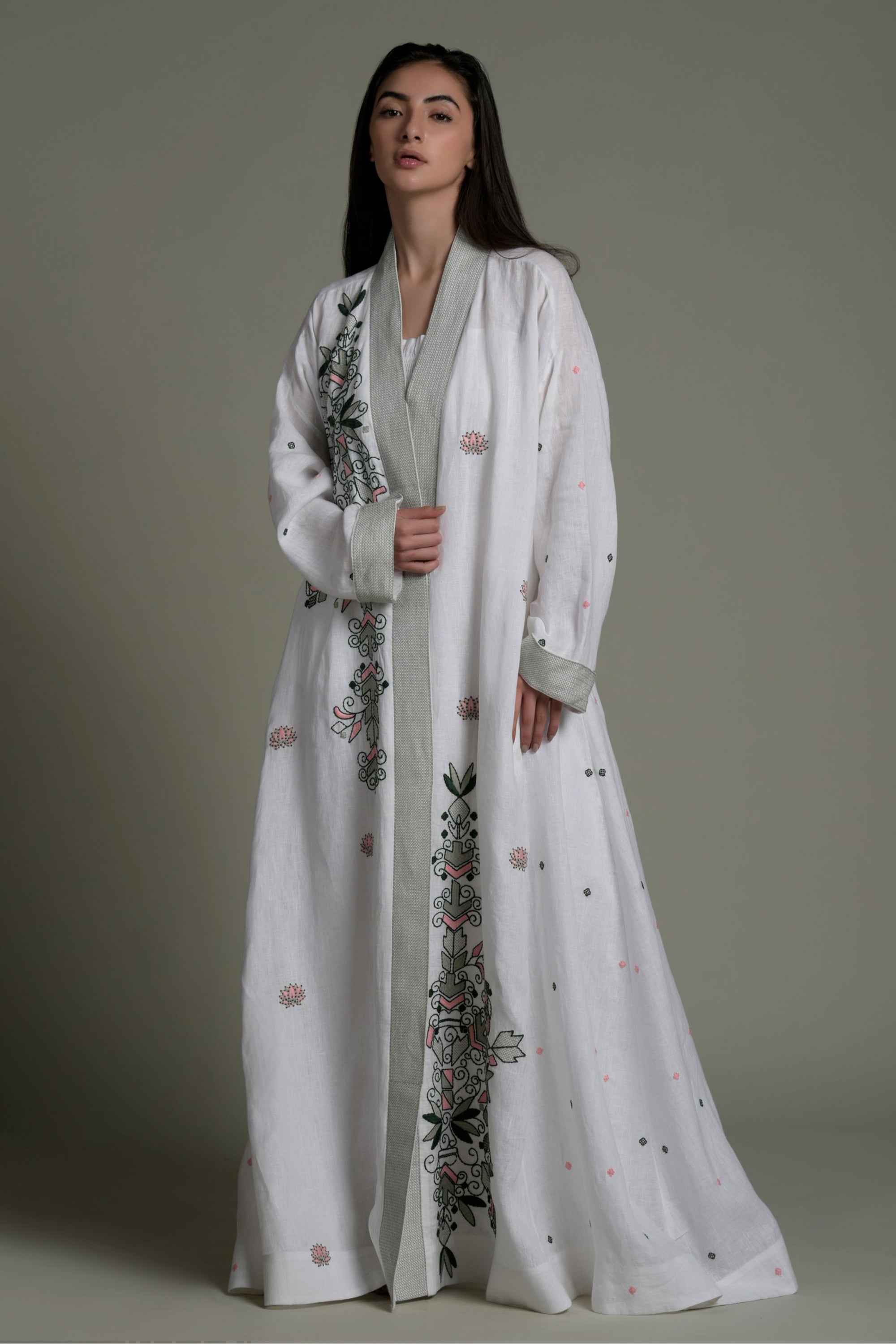 Sarah Embroidered Abaya