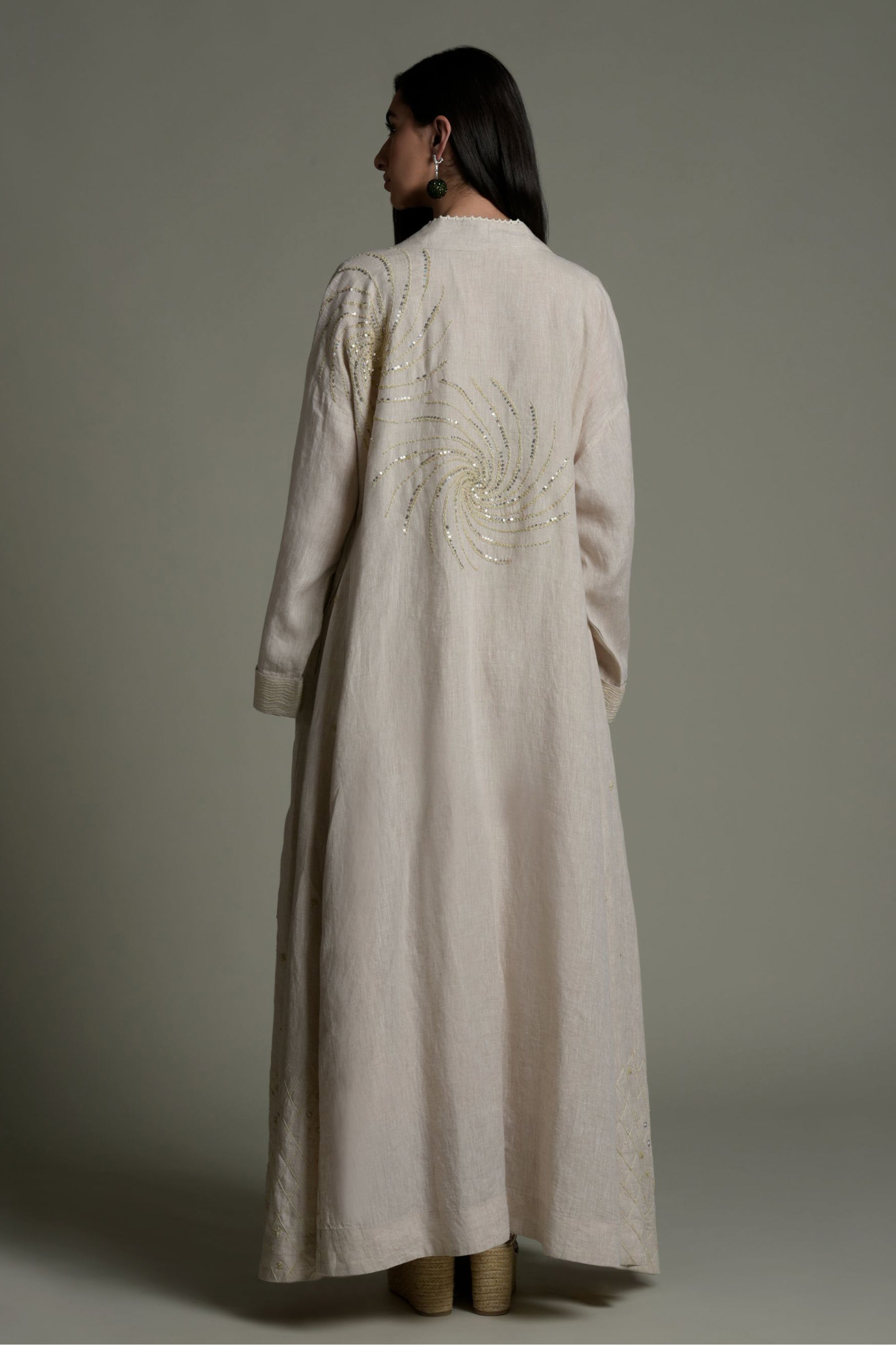 Shamim Embellished & Embroidered Abaya