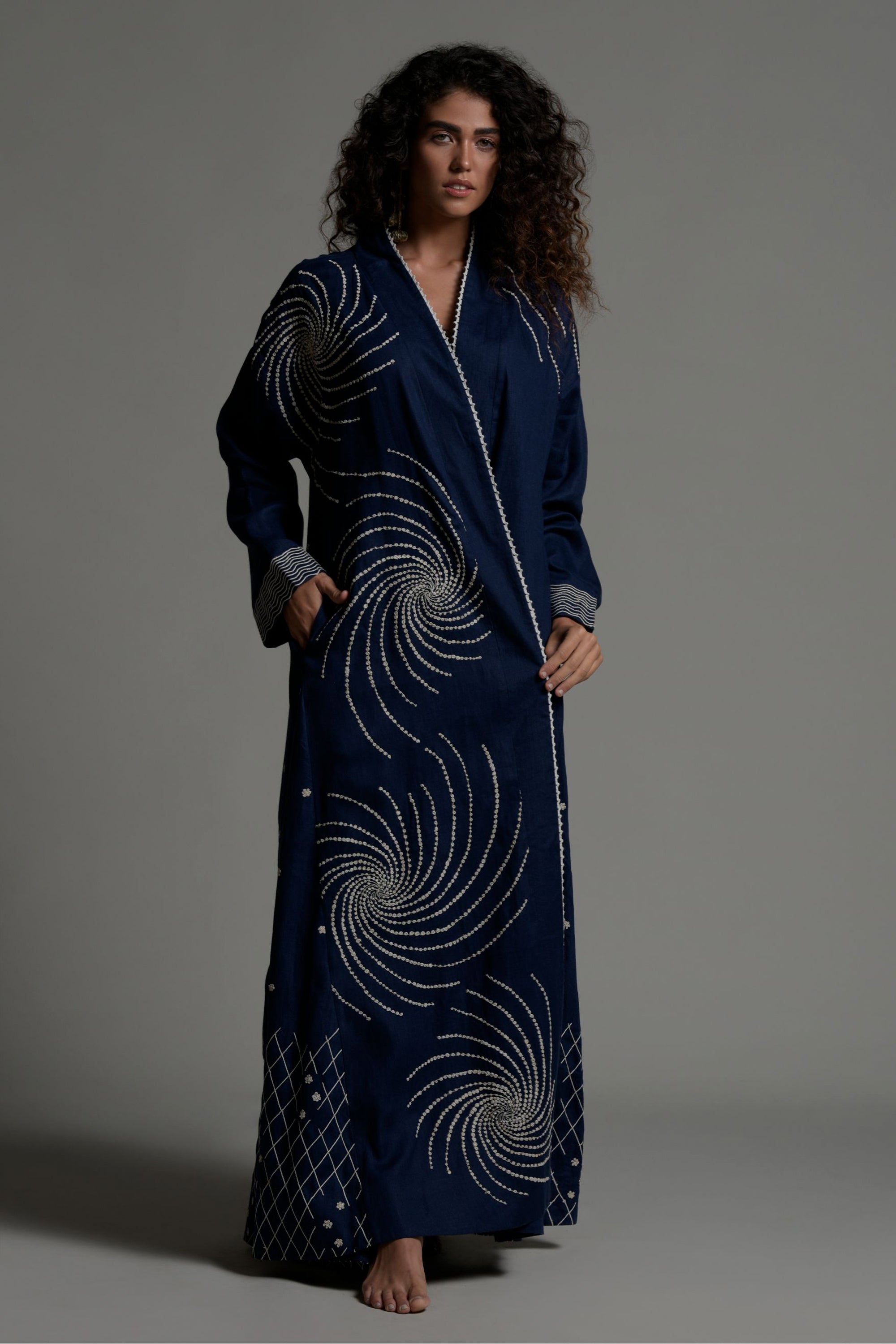 Laiba Embroidered Abaya