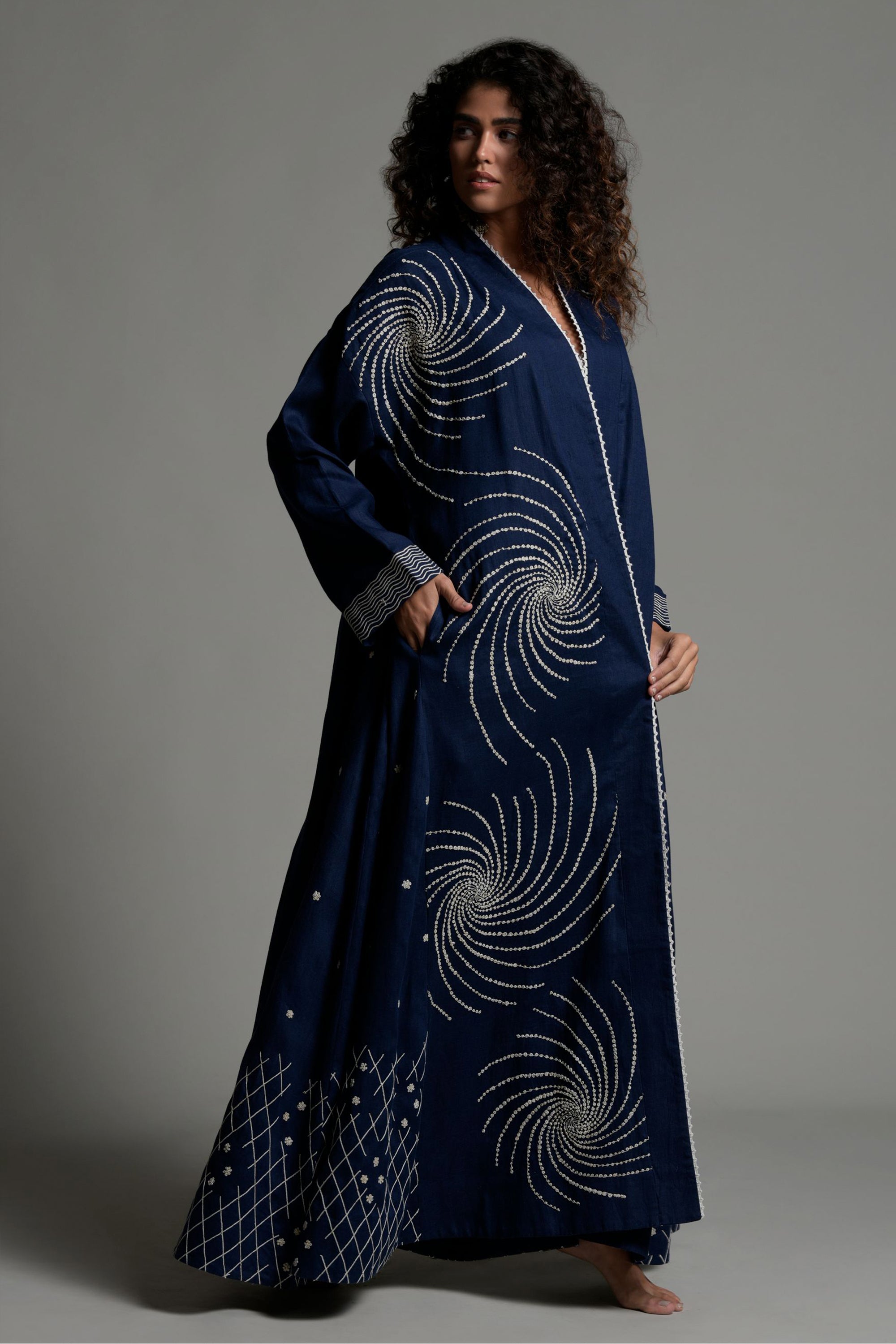 Laiba Embroidered Abaya