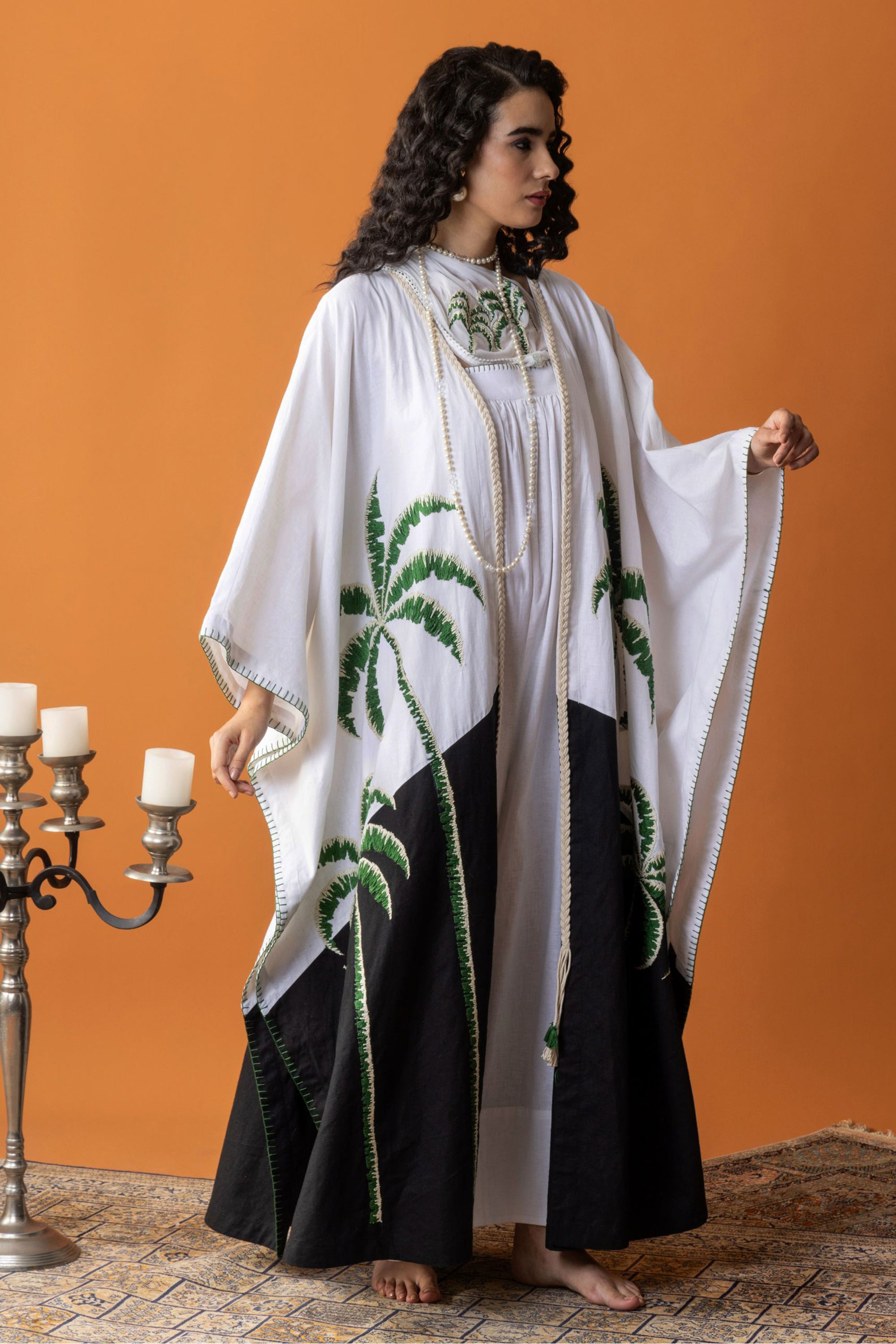 Ferial Embroidered Abaya