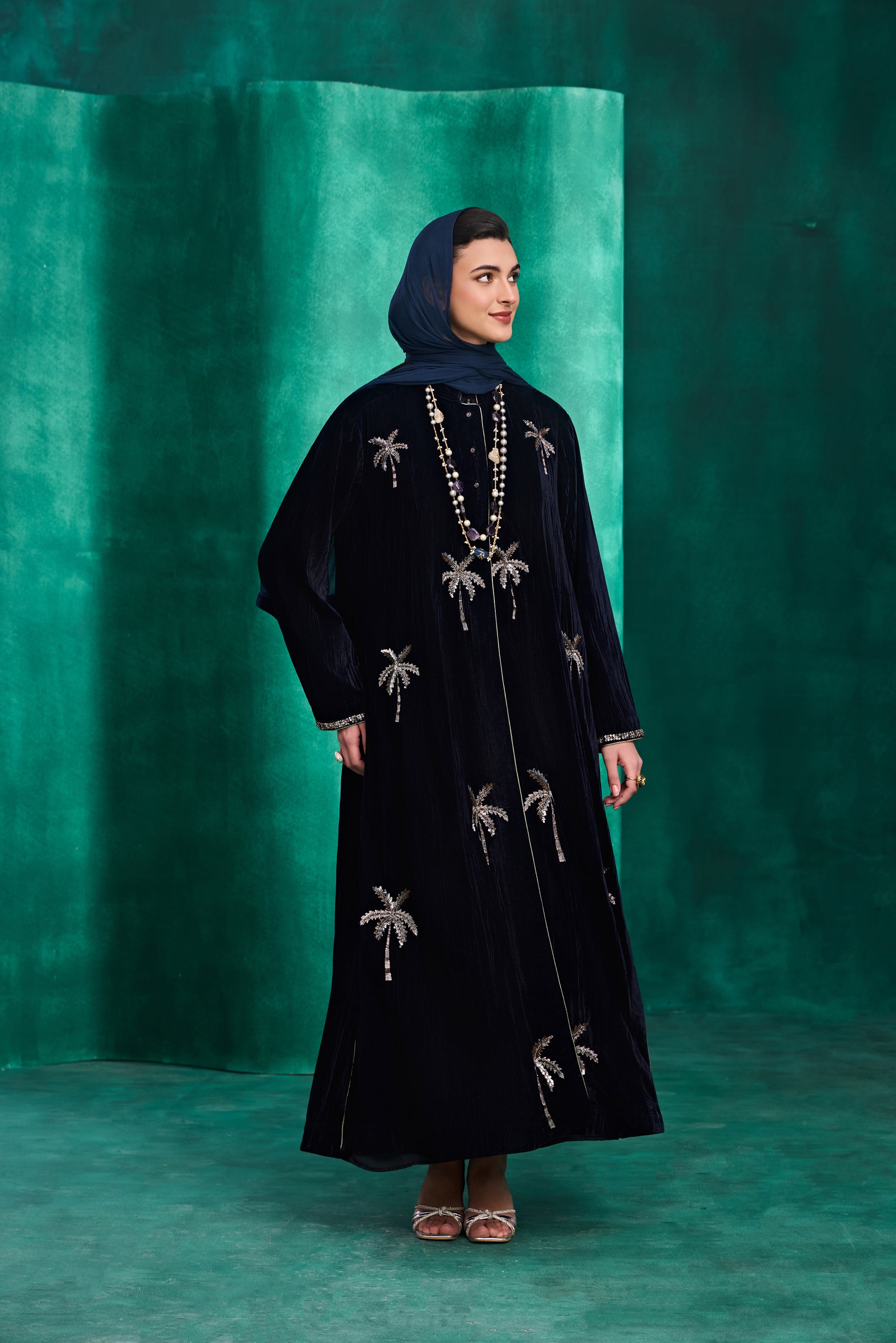 Eshal Embellished Abaya