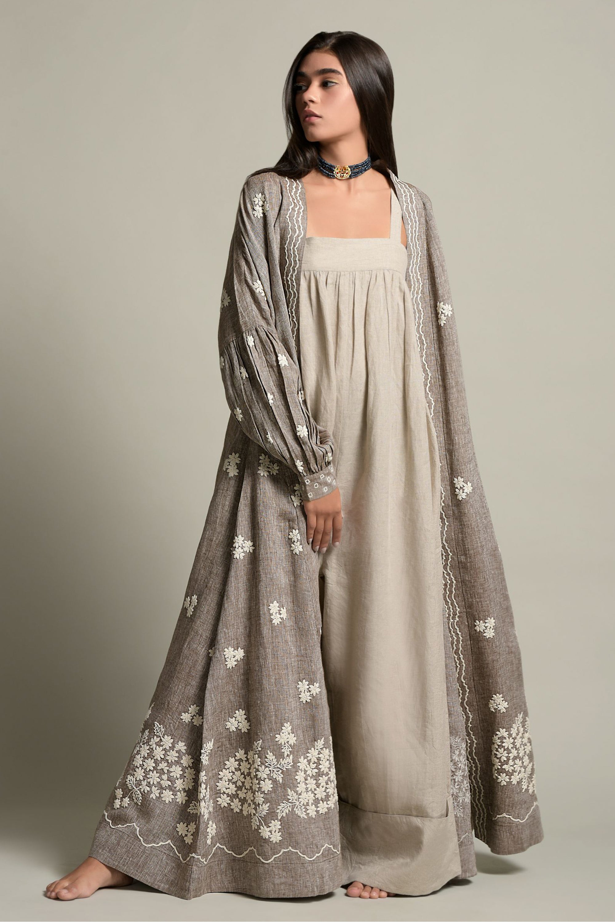 Neha Embroidered Abaya