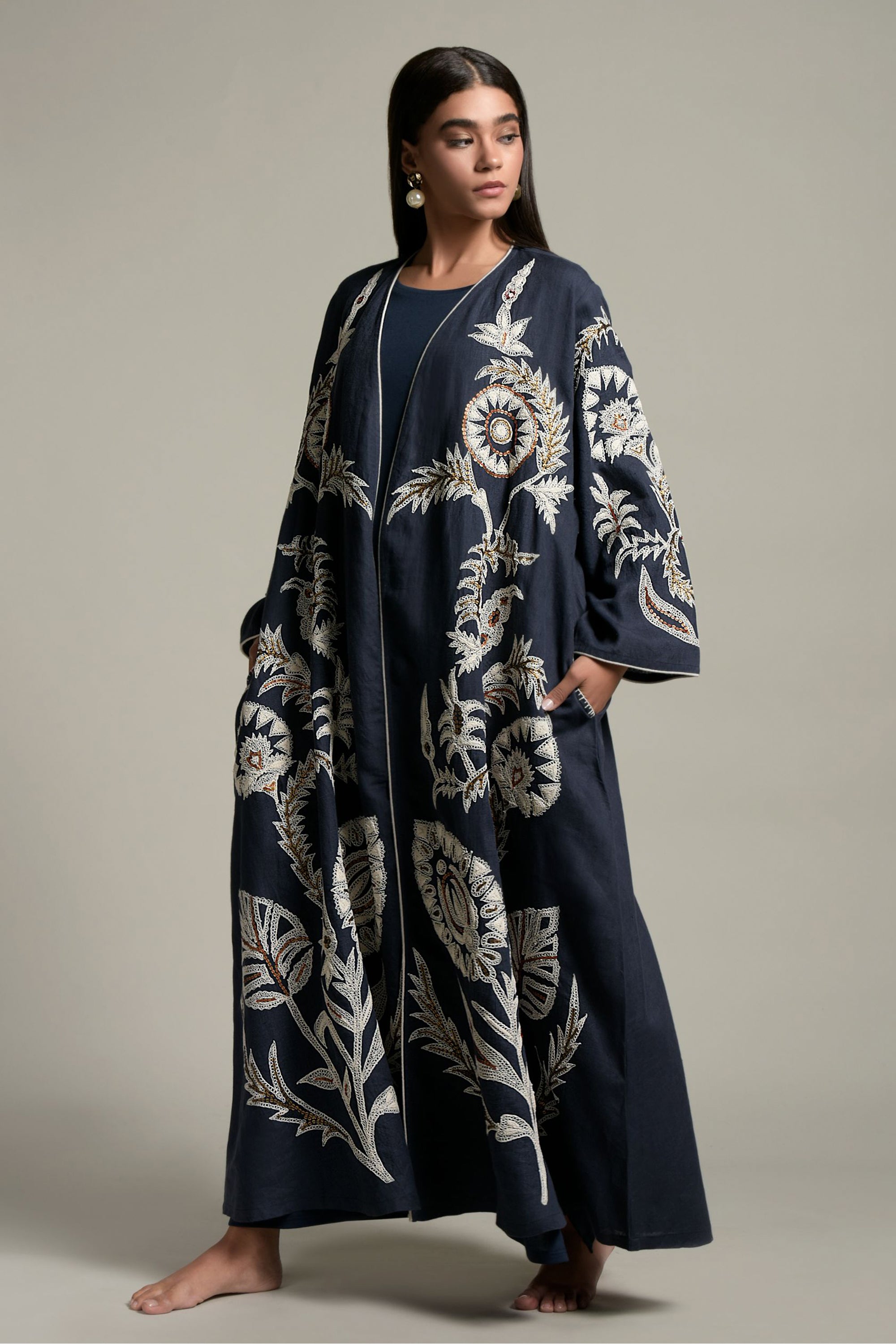 Azra Embroidered Abaya