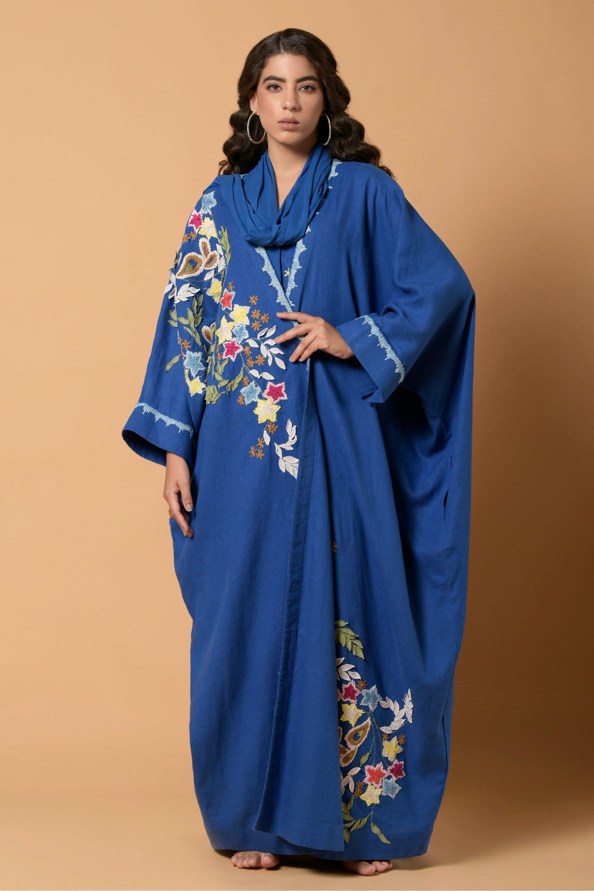 Urwa Enchanted Floral Abaya
