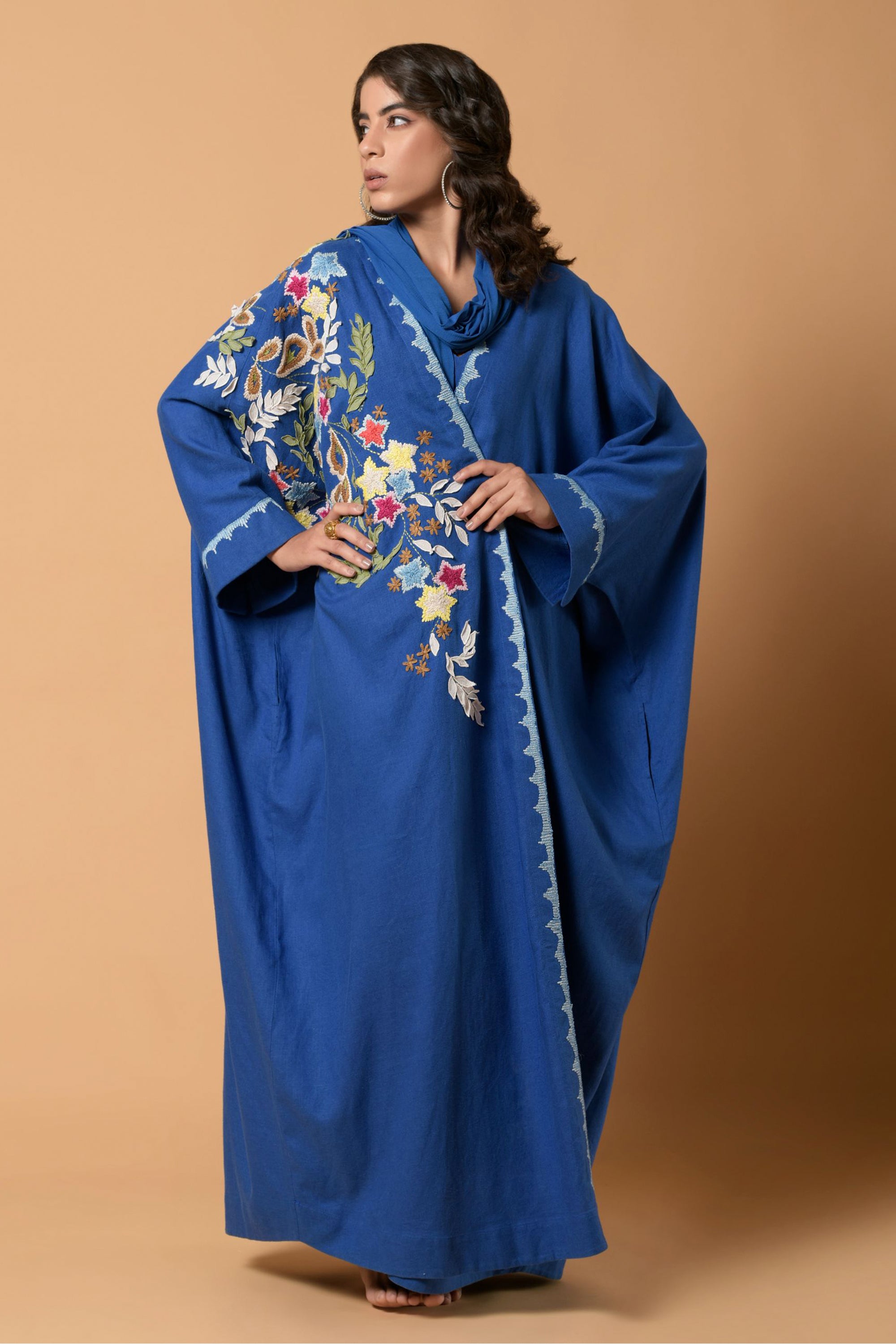 Urwa Enchanted Floral Abaya