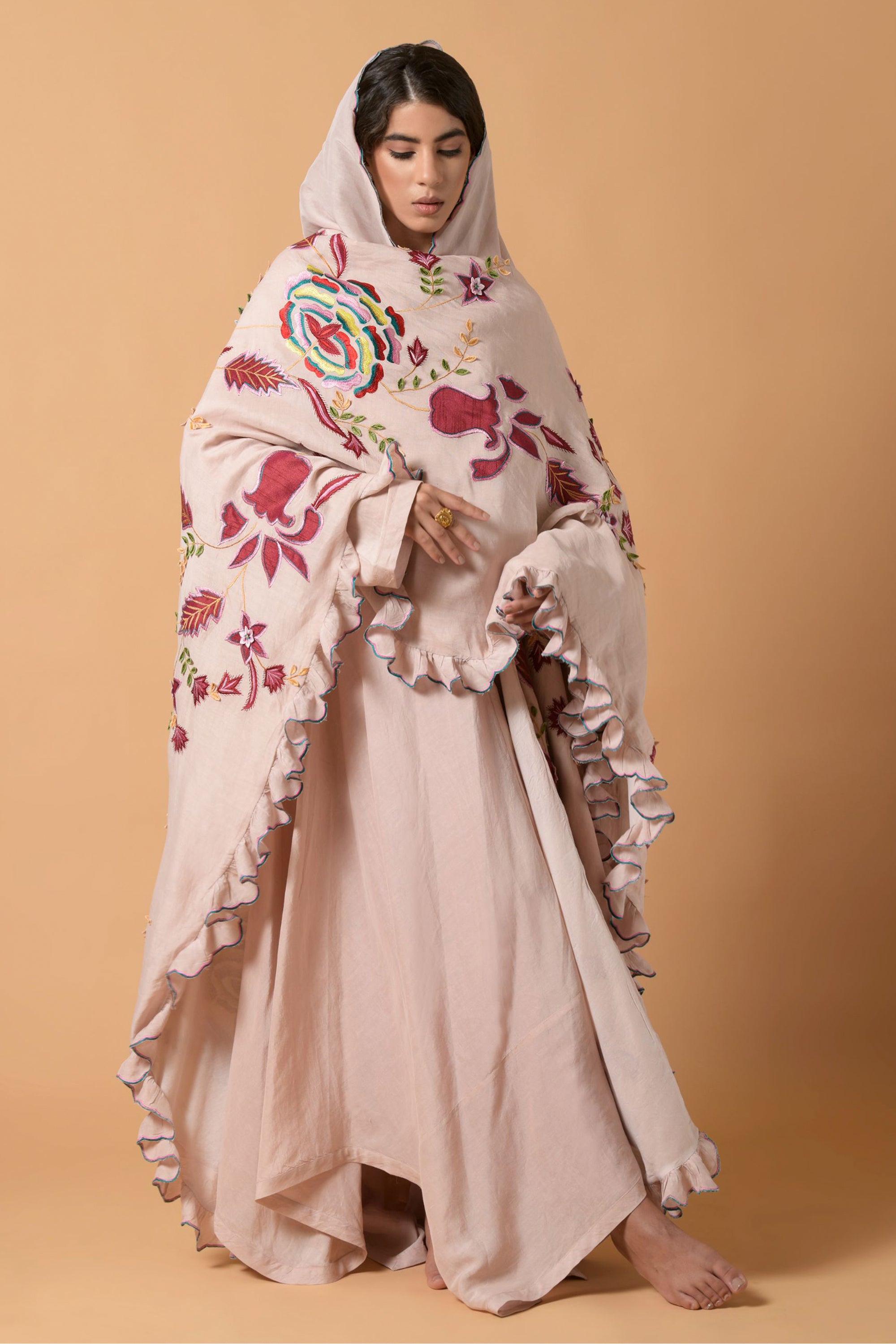 Bushra Bouquet Cape