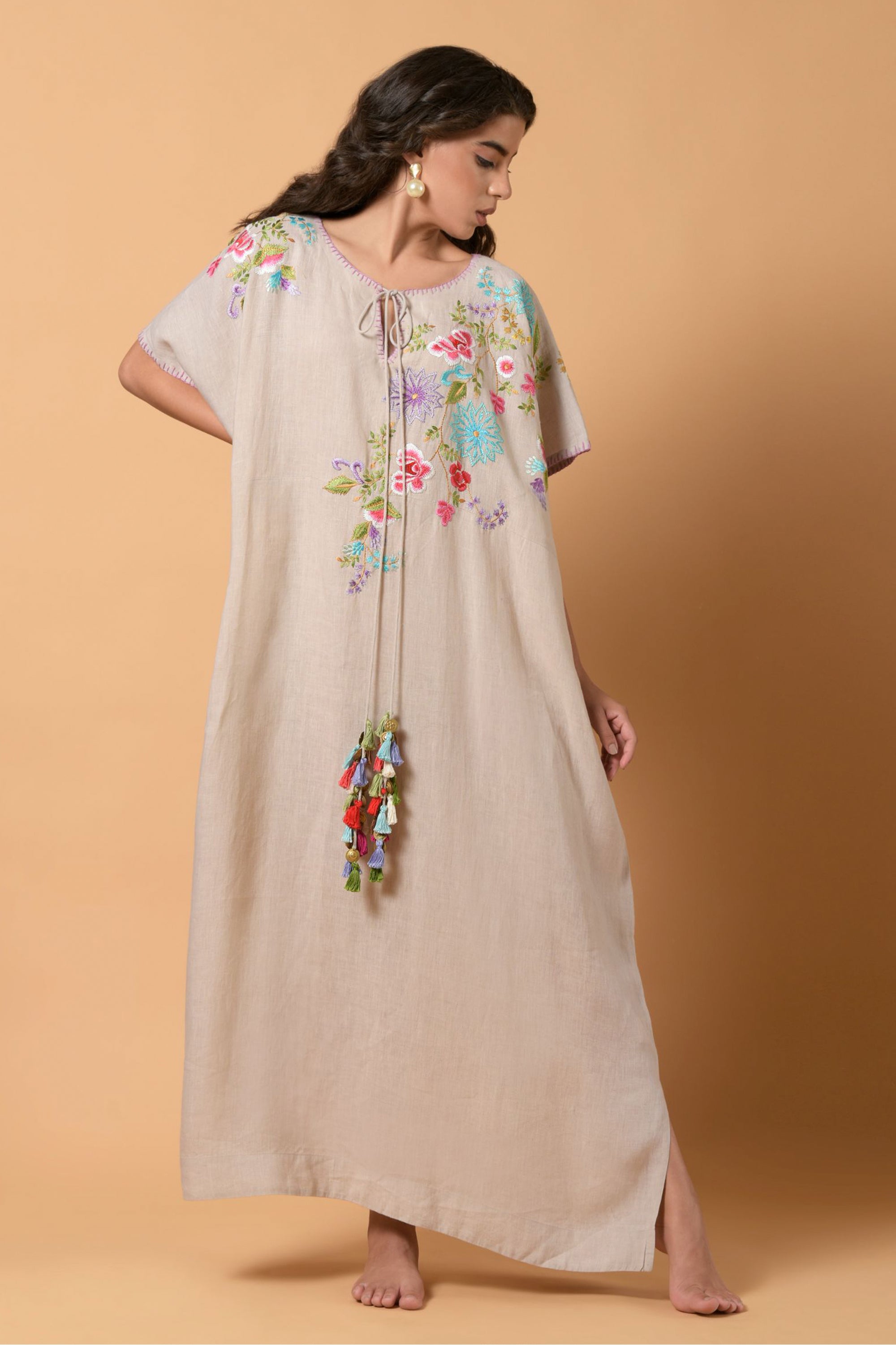 Fiha Blooming Petals Jalabiya