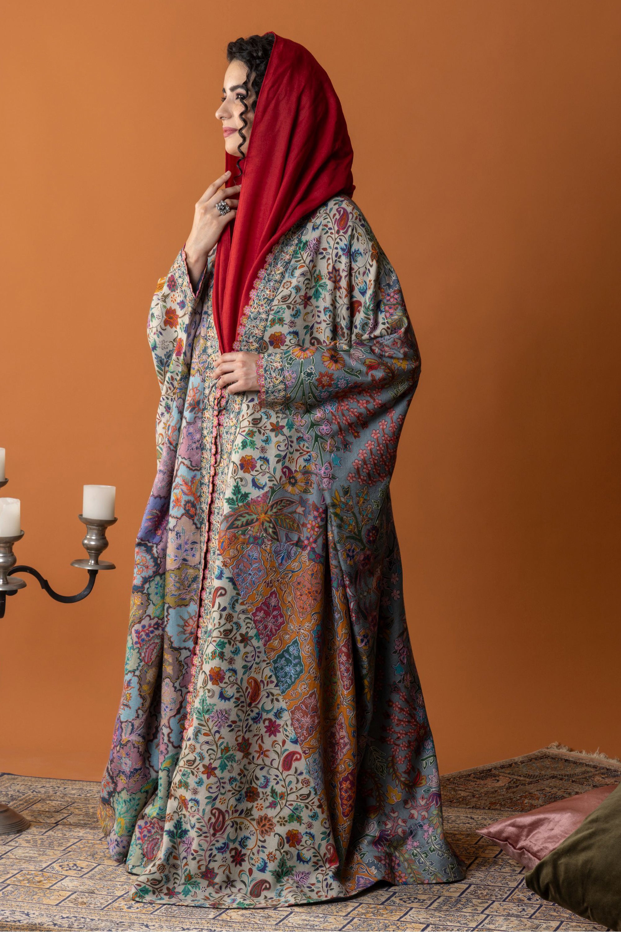 Basima Embroidered Abaya