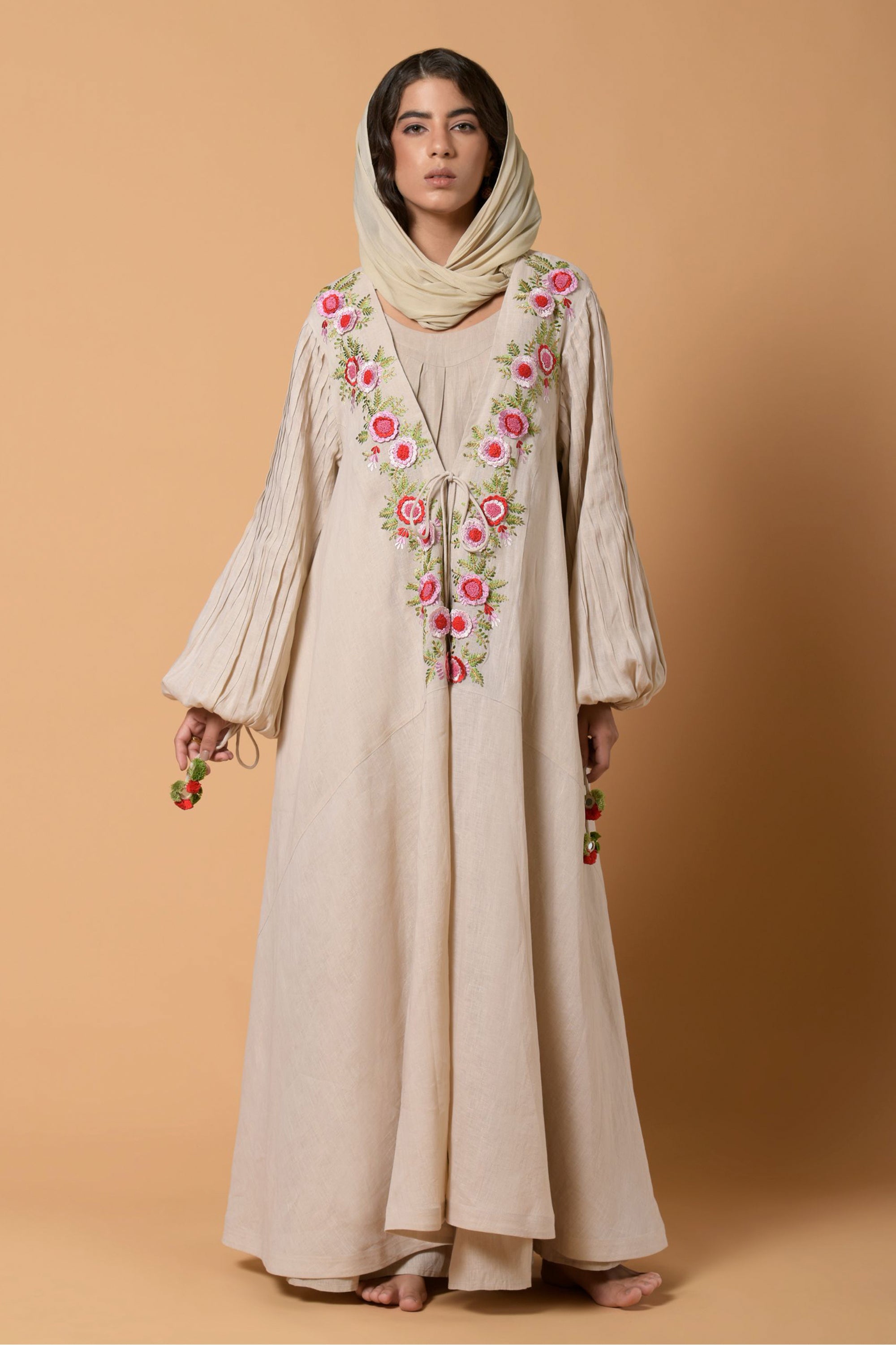 Hareem Blossoms Abaya