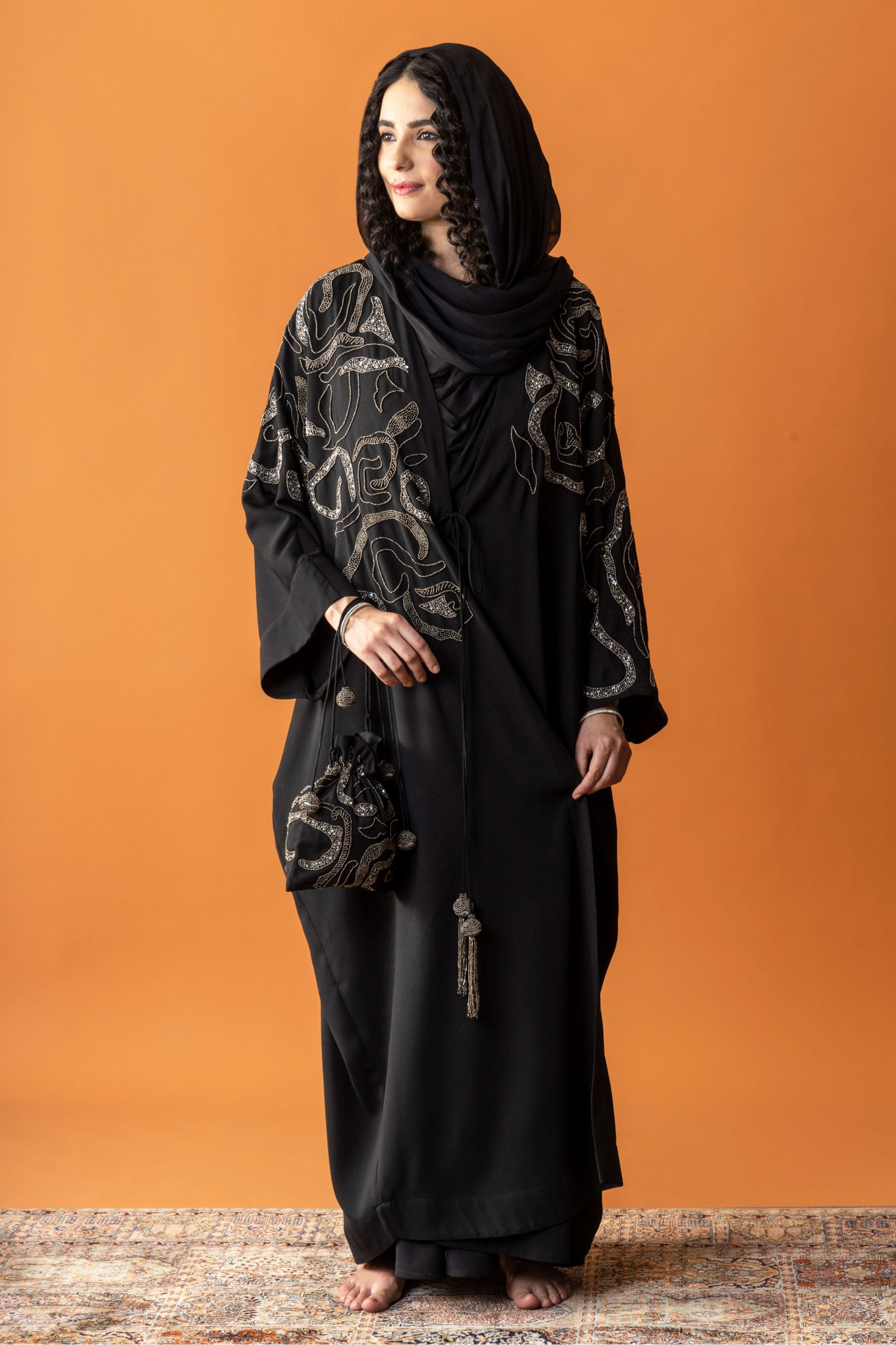 Kamilia Abaya with Embellishment
