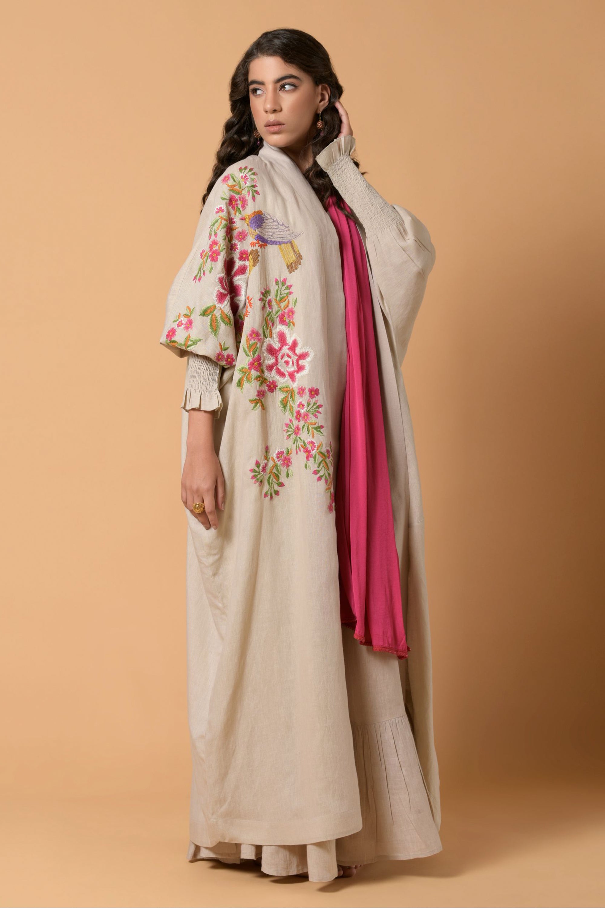 Kiran Desert Rose Abaya