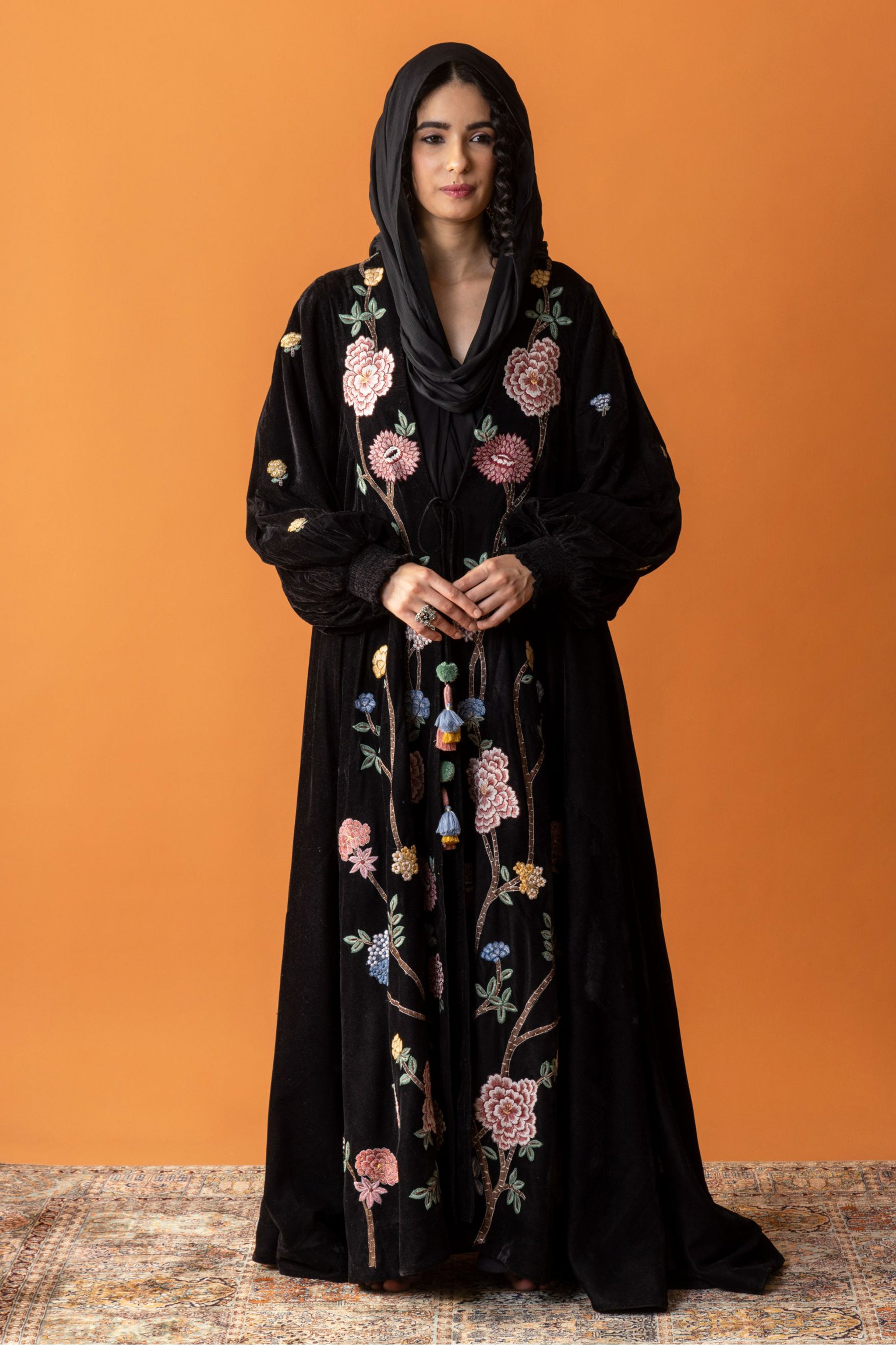 Laila Embroidered Abaya