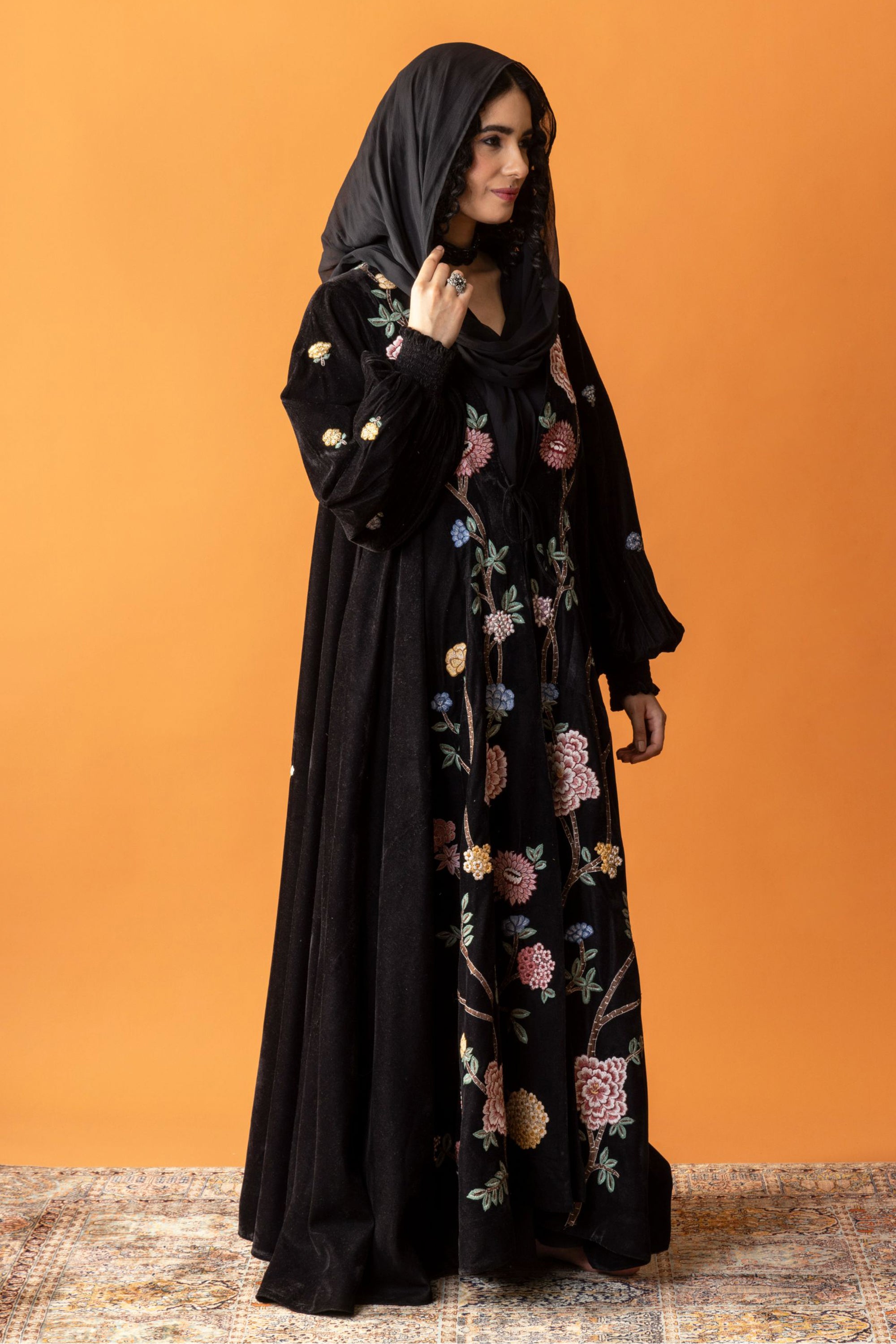 Laila Embroidered Abaya