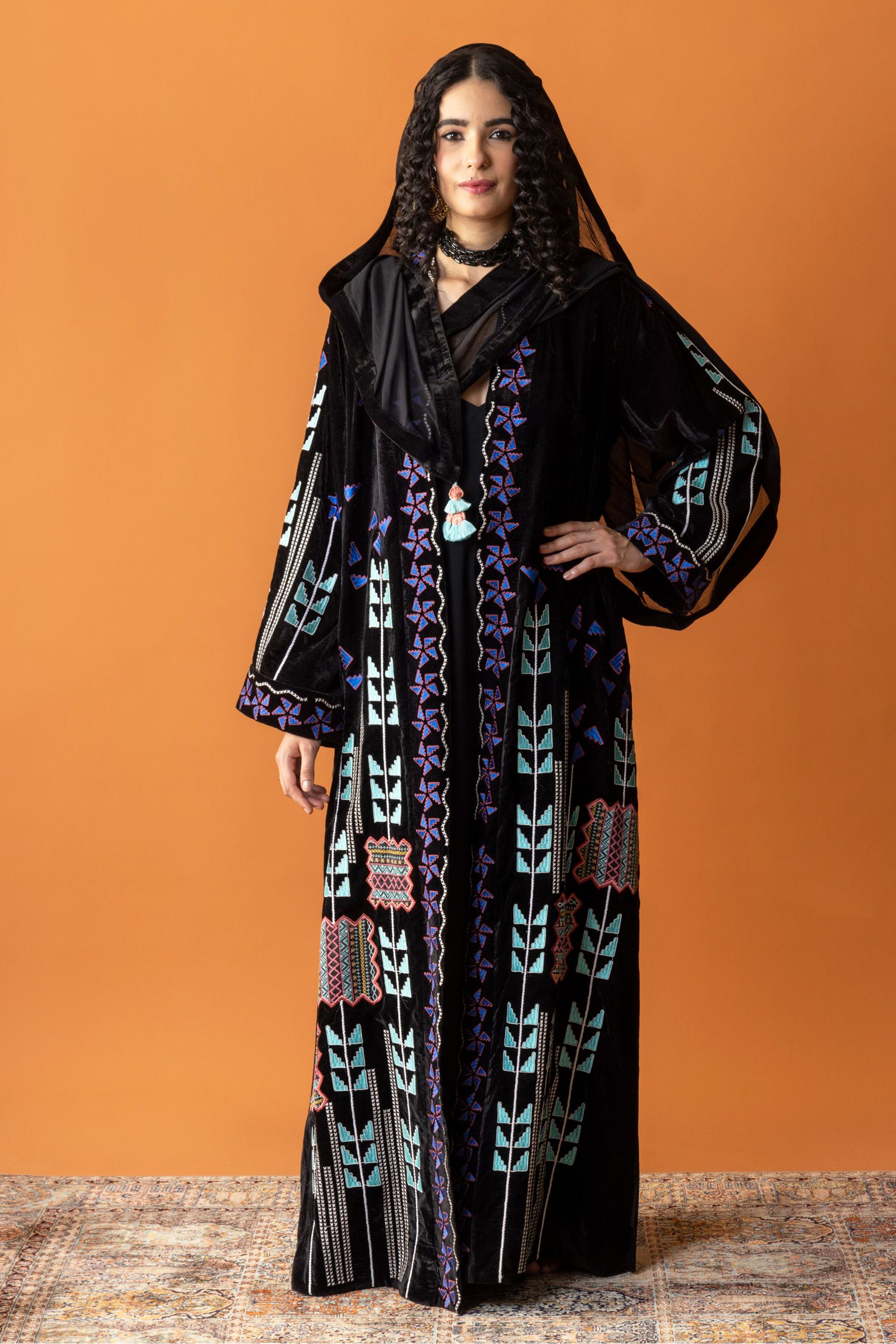 Lamia Embroidered Abaya
