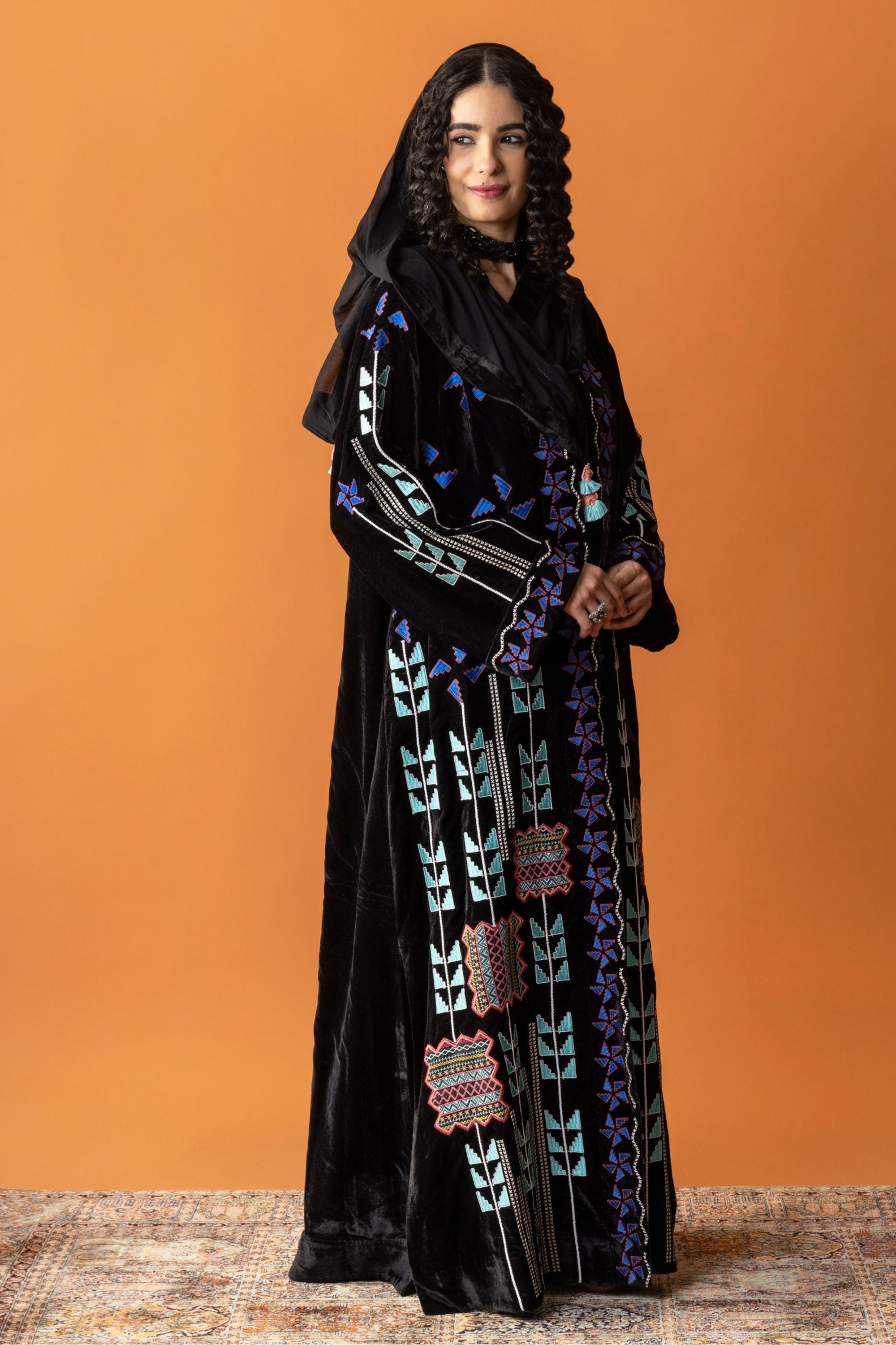 Lamia Embroidered Abaya