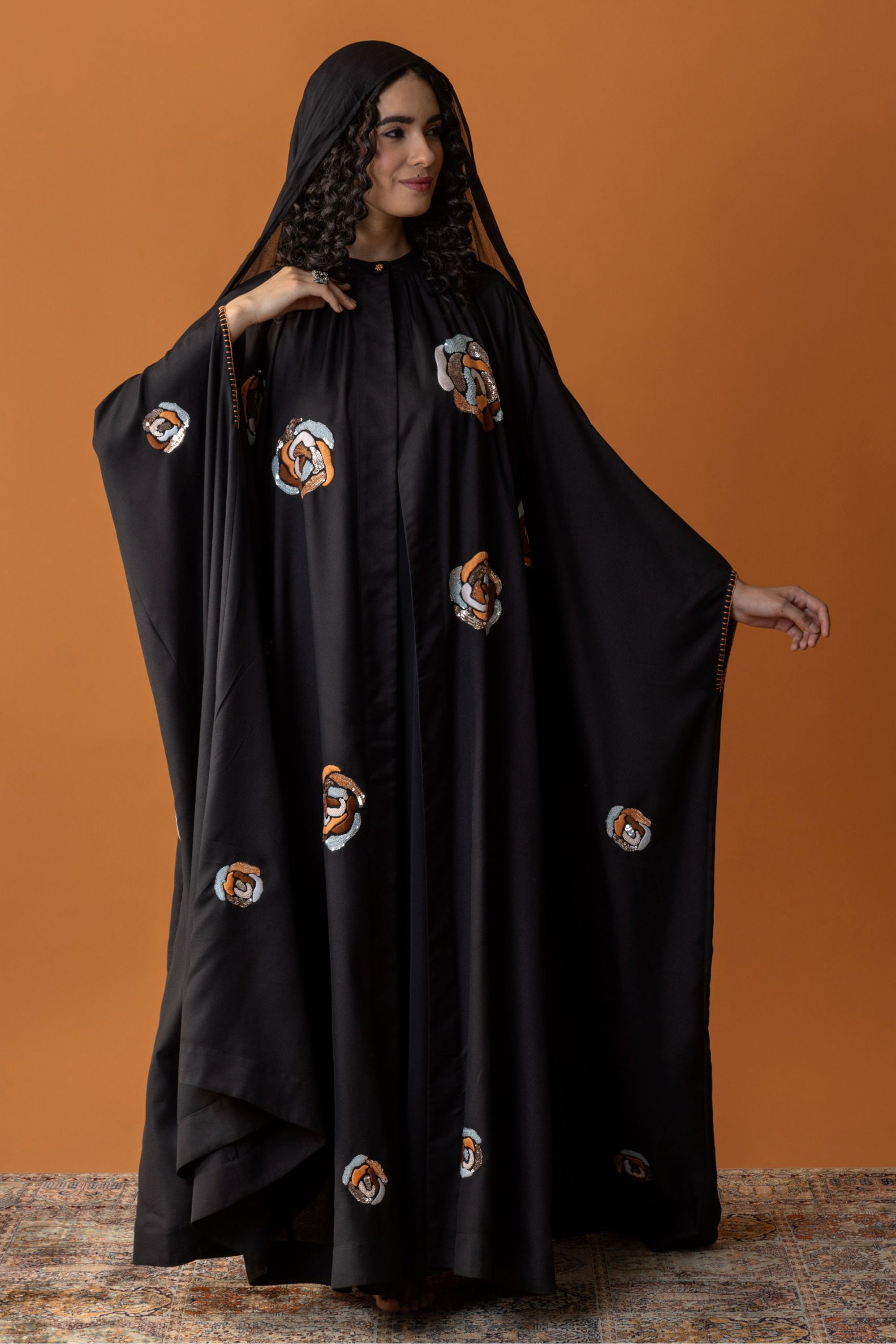 Selma Abaya with Embellishment