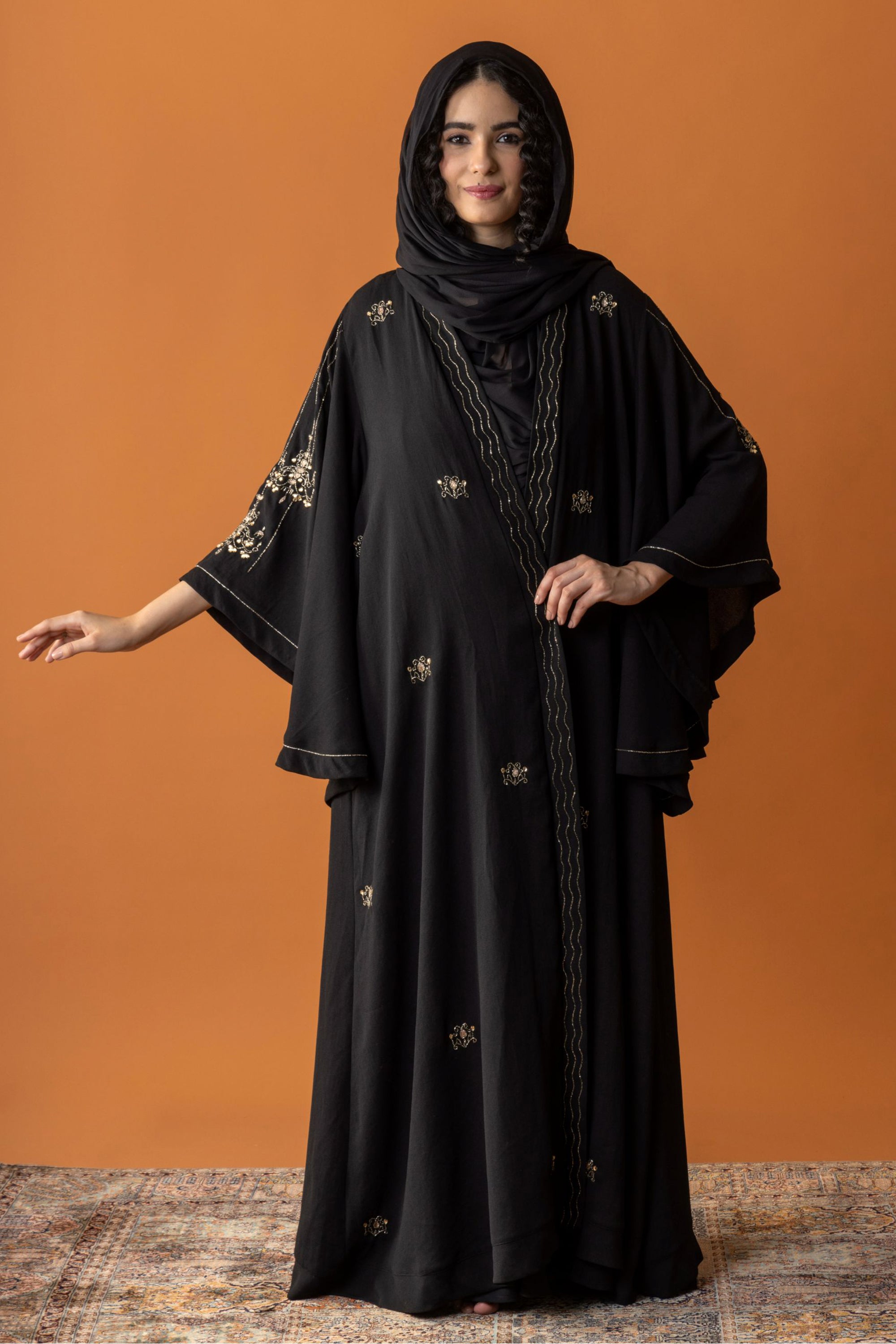 Yara Abaya with Embellishment