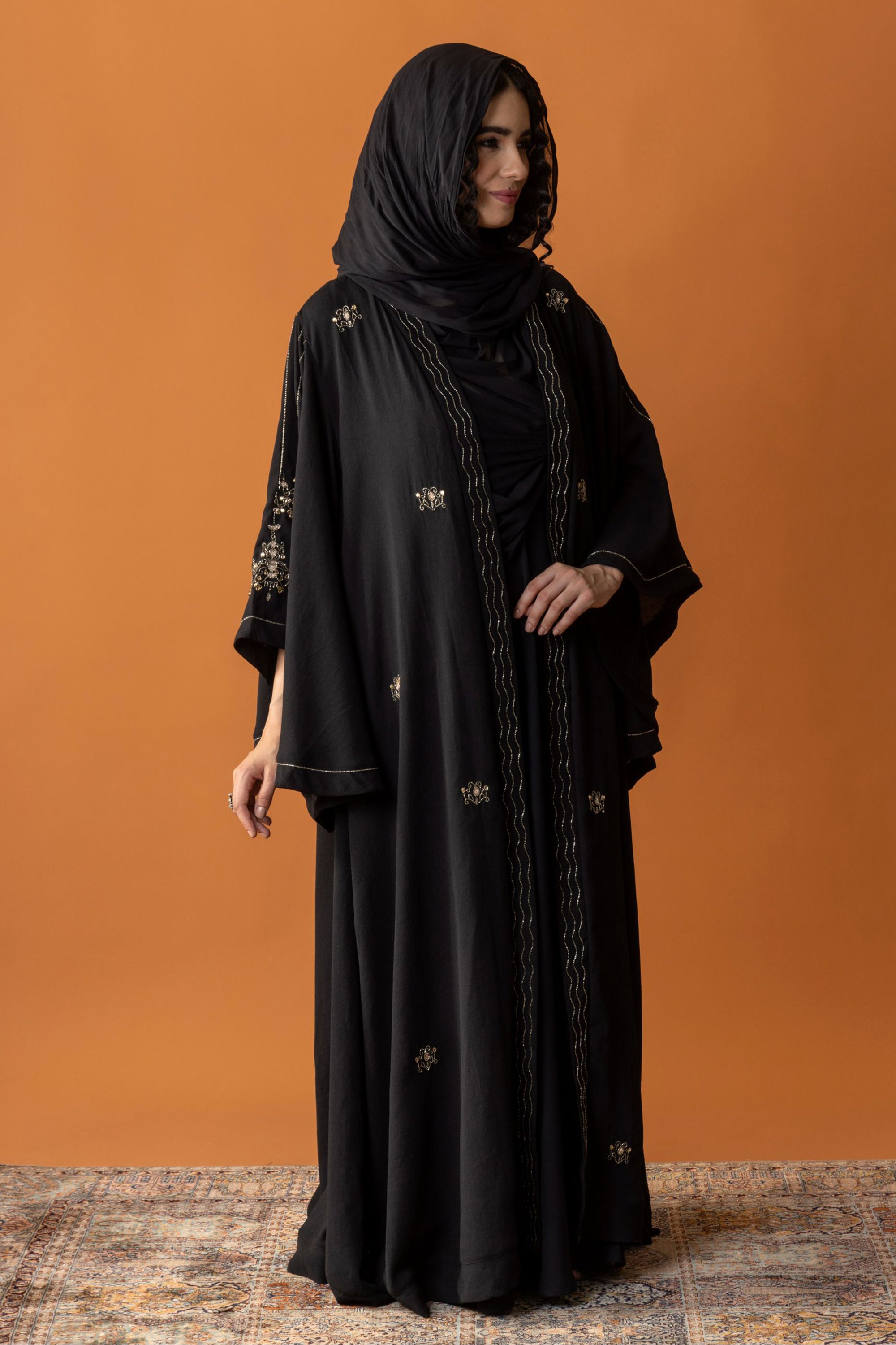 Yara Abaya with Embellishment