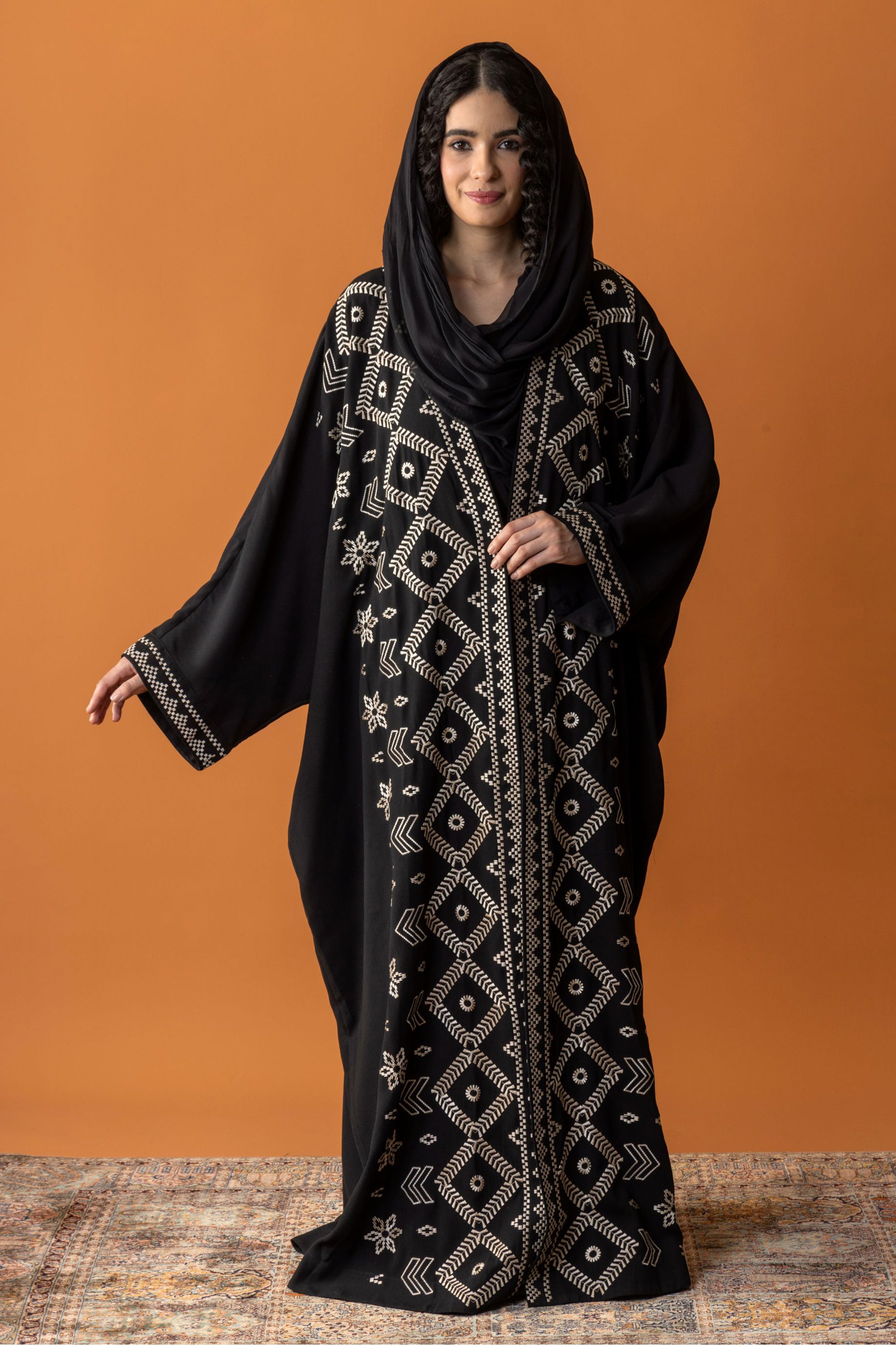 Rania Embroidered Abaya