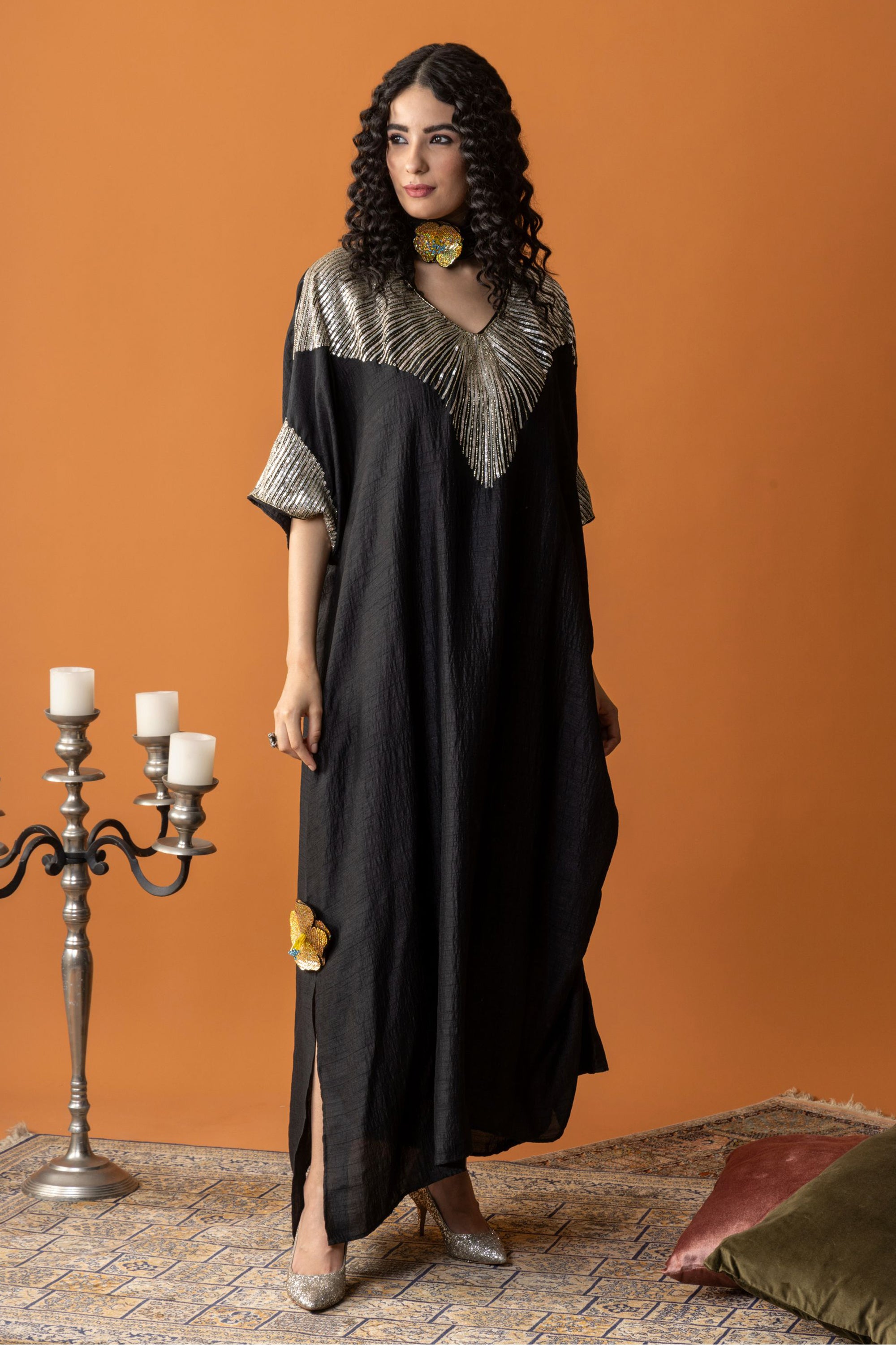 Hala Jalabiya with Embellishment