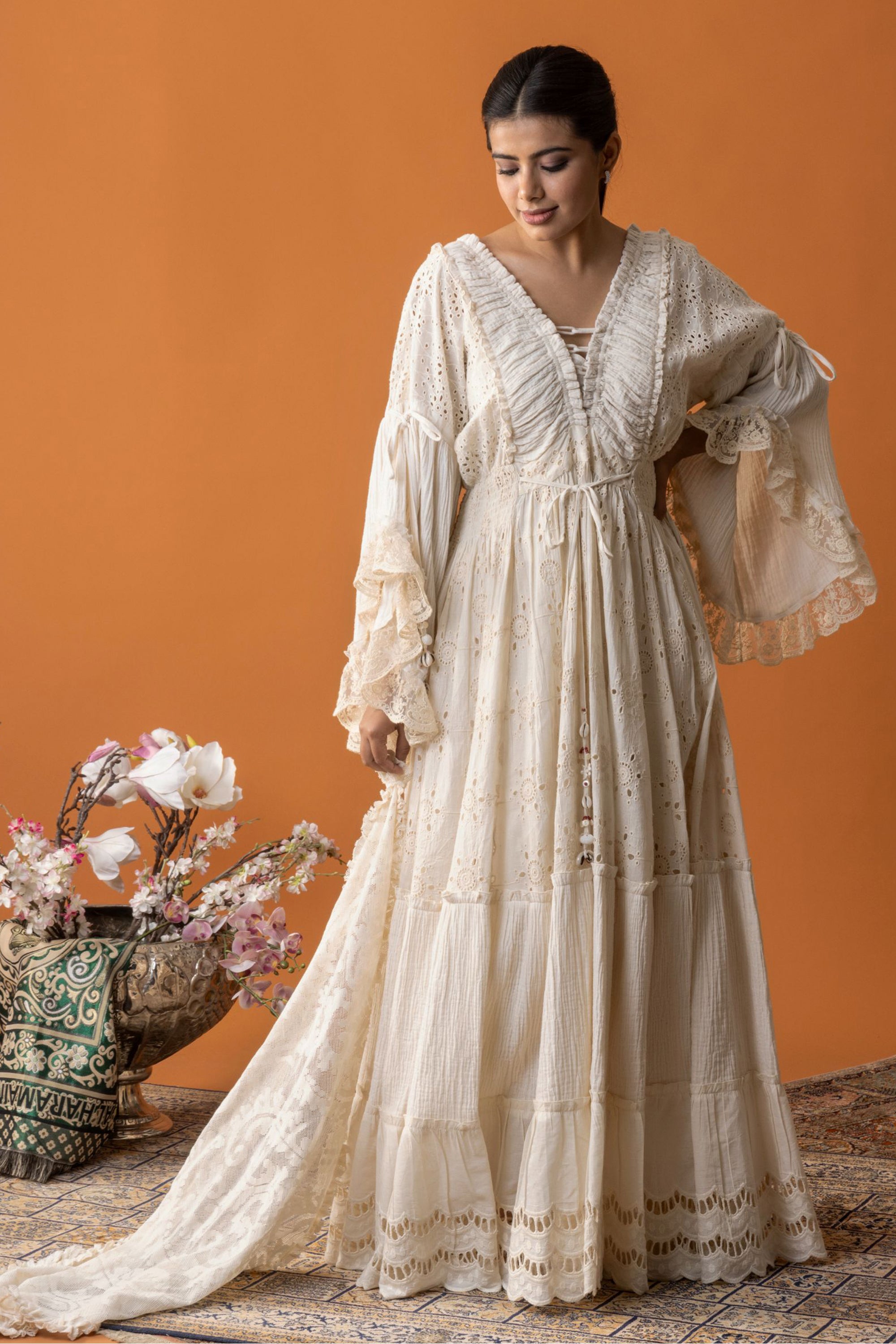 Ahisah Embroidered Jalabiya