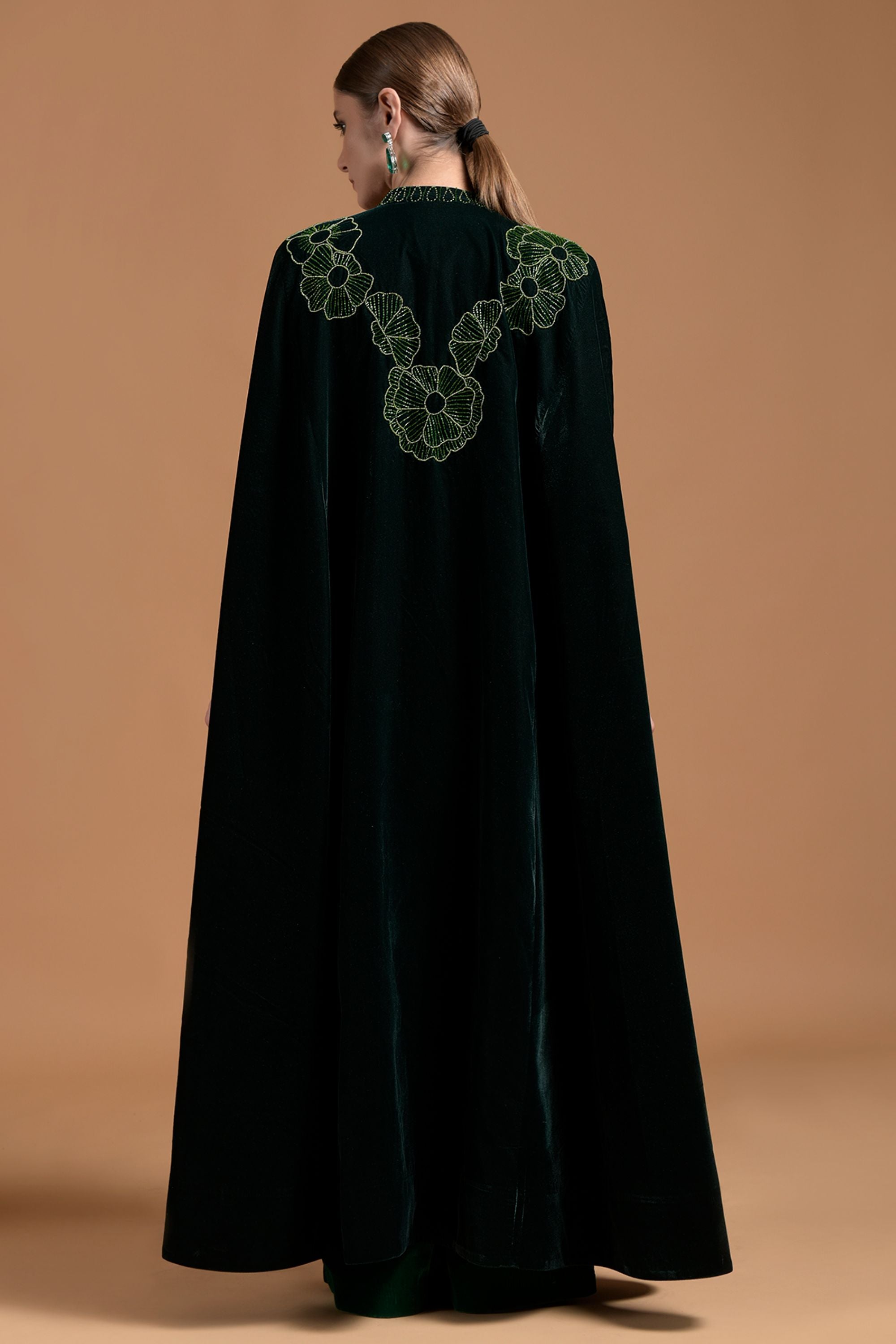 Amisha Embellished Cape