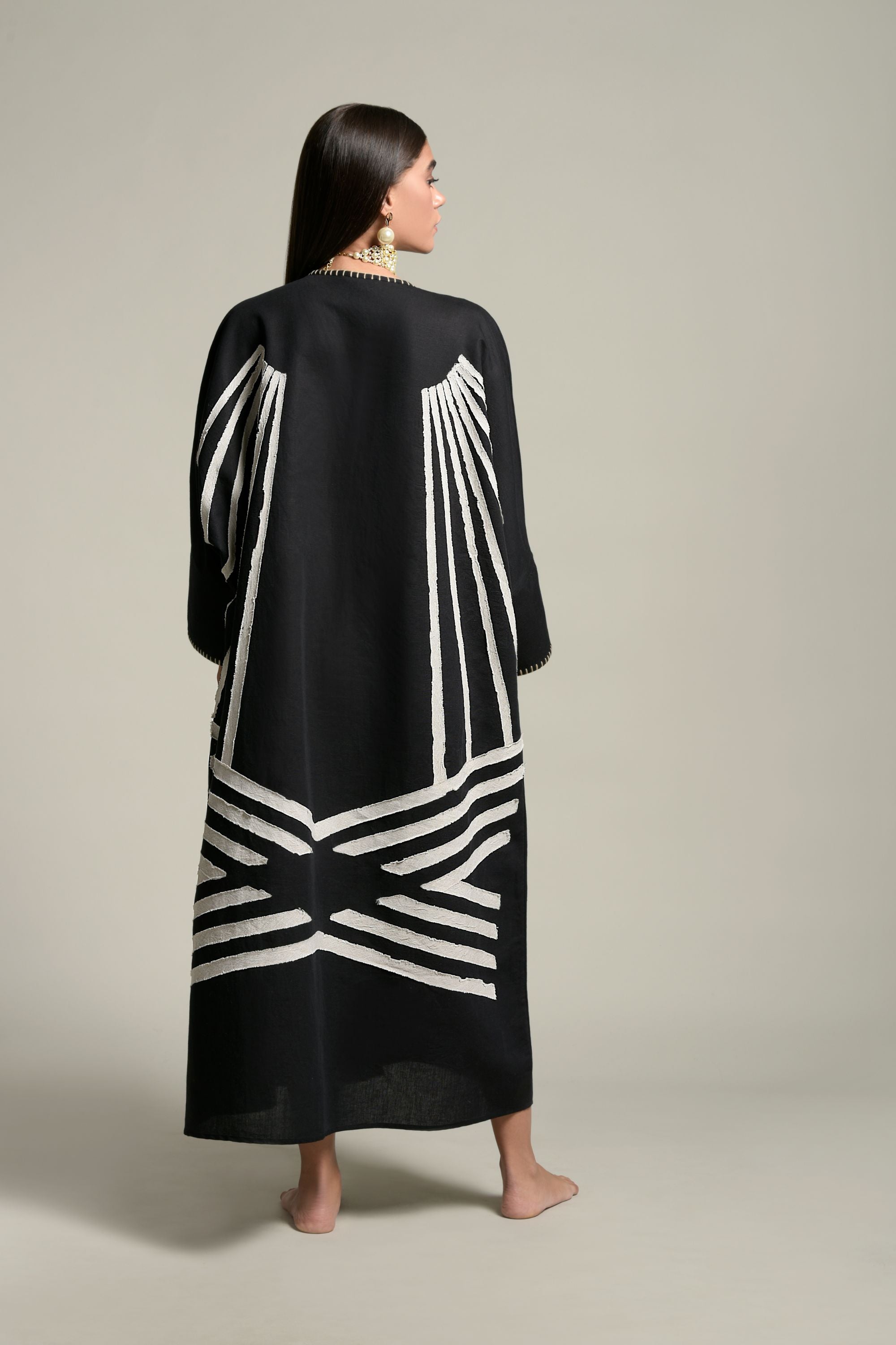 Nyla Jalabiya with Tassels