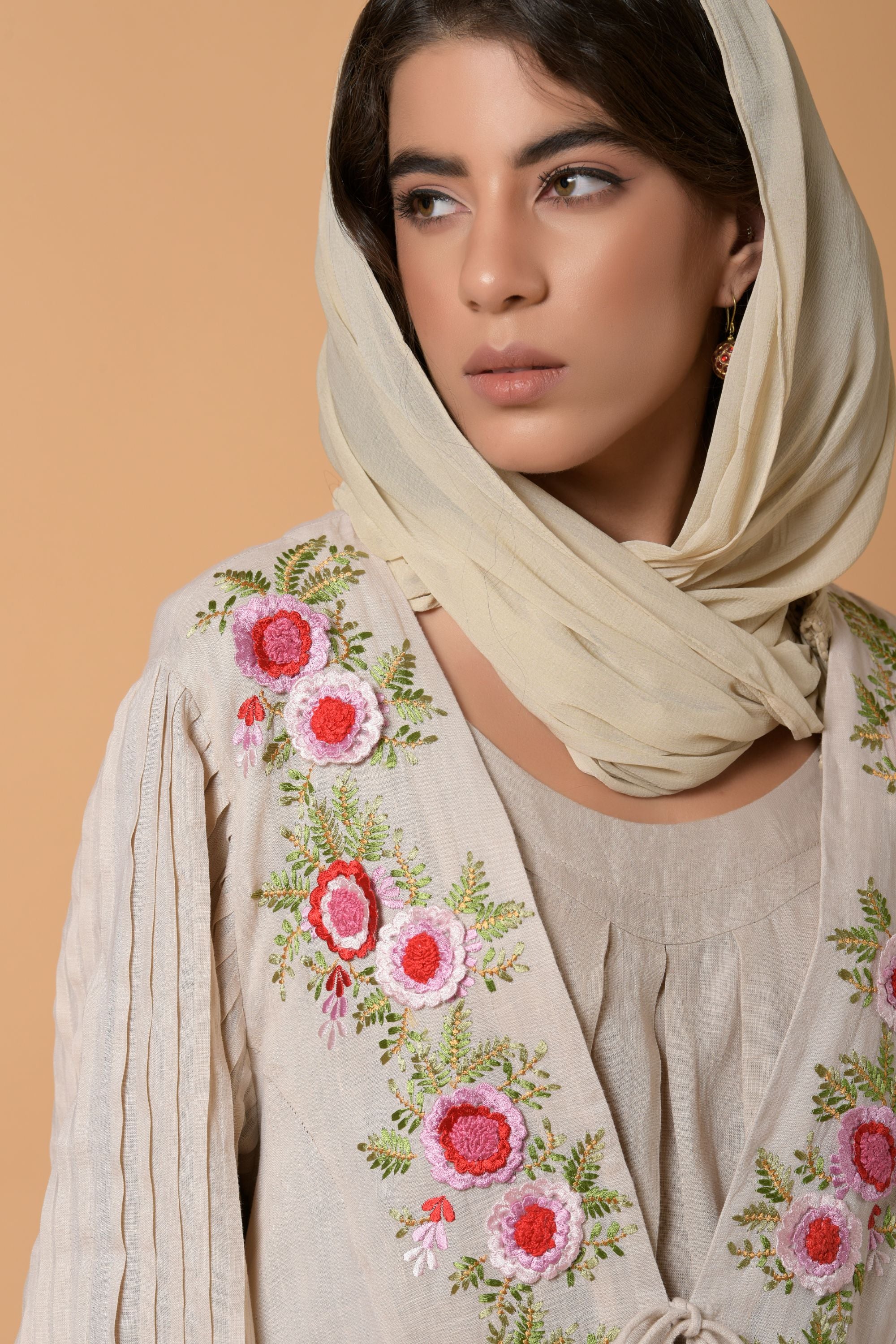 Hareem Blossoms Abaya