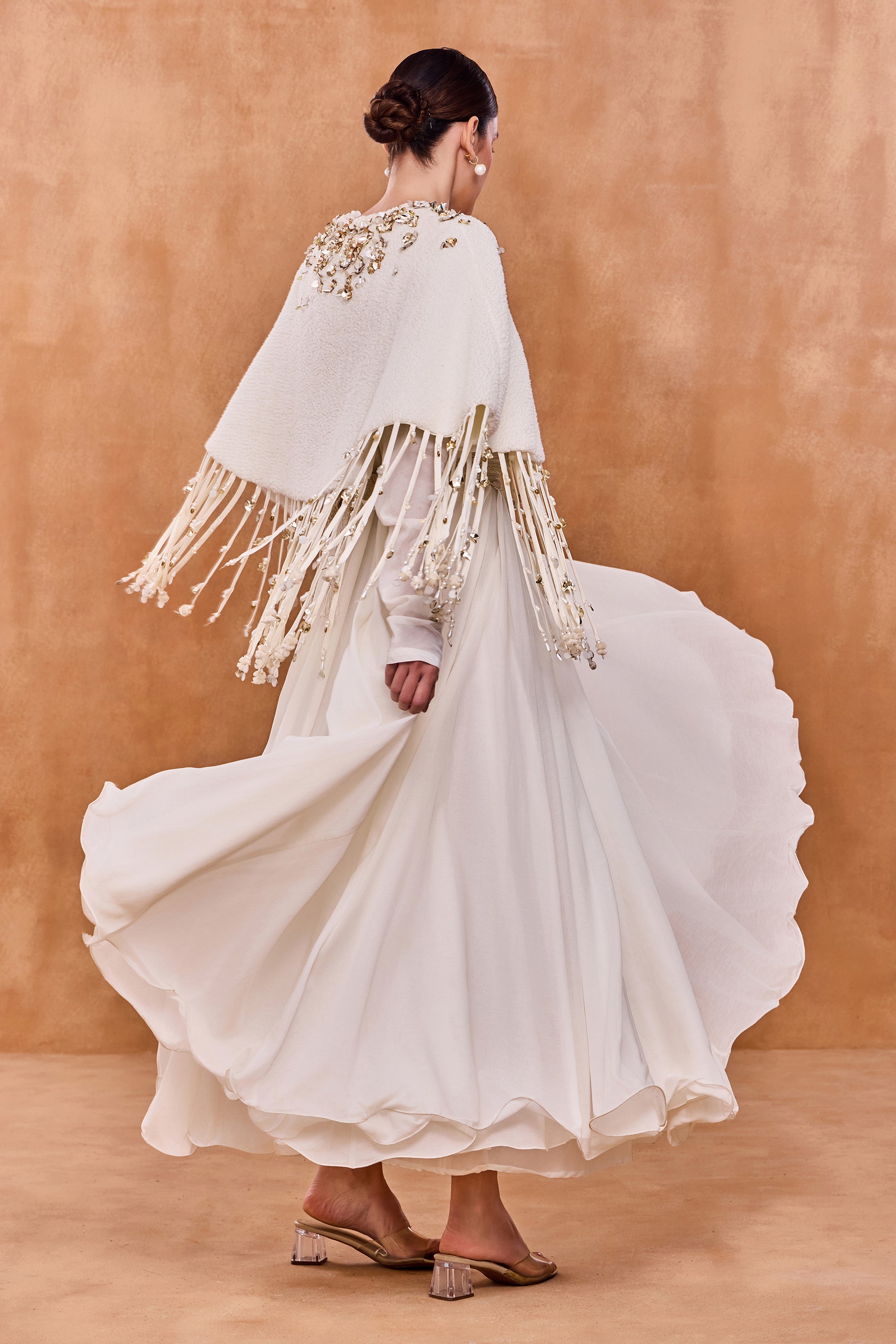 Humaira Embellished Cape