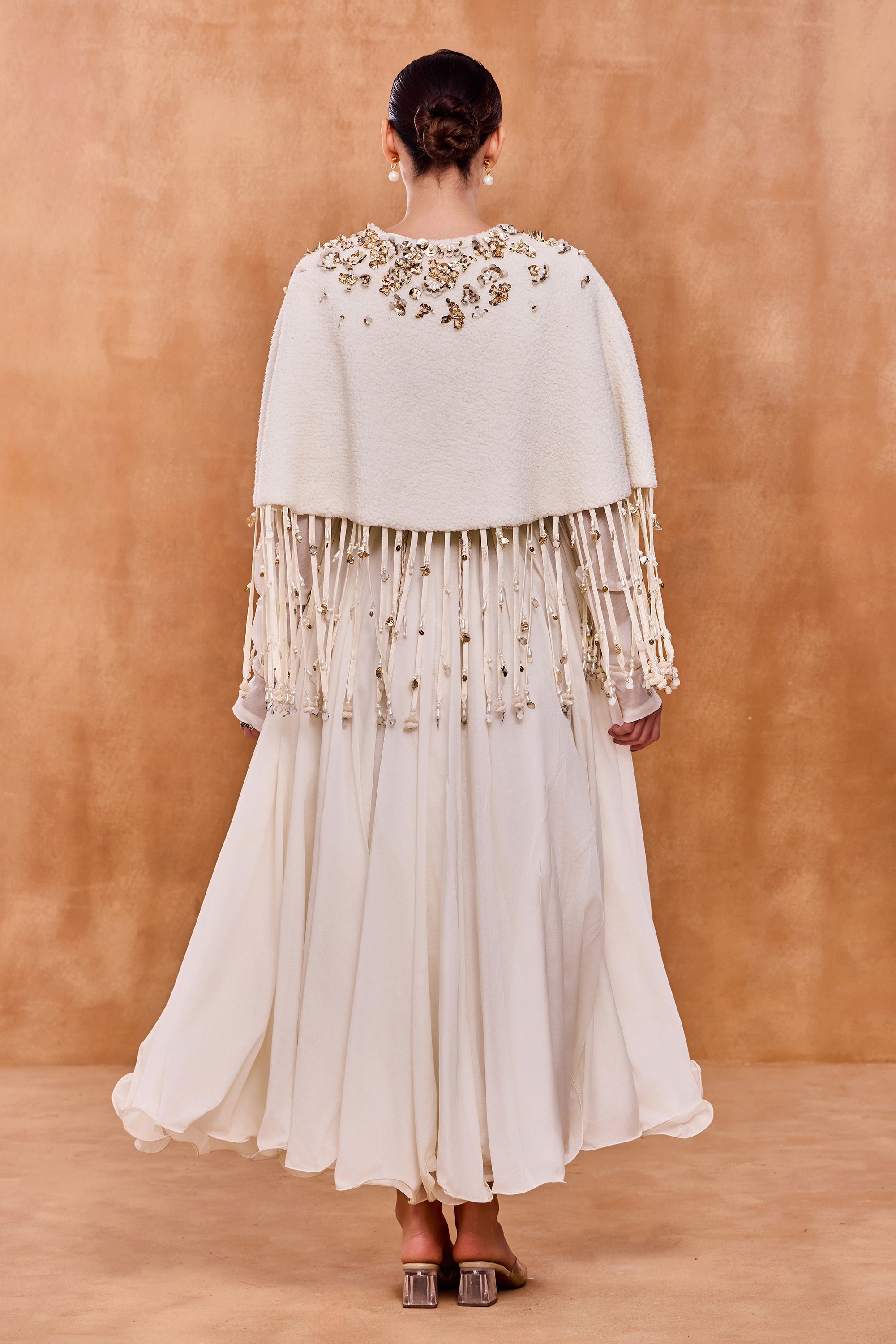 Humaira Embellished Cape
