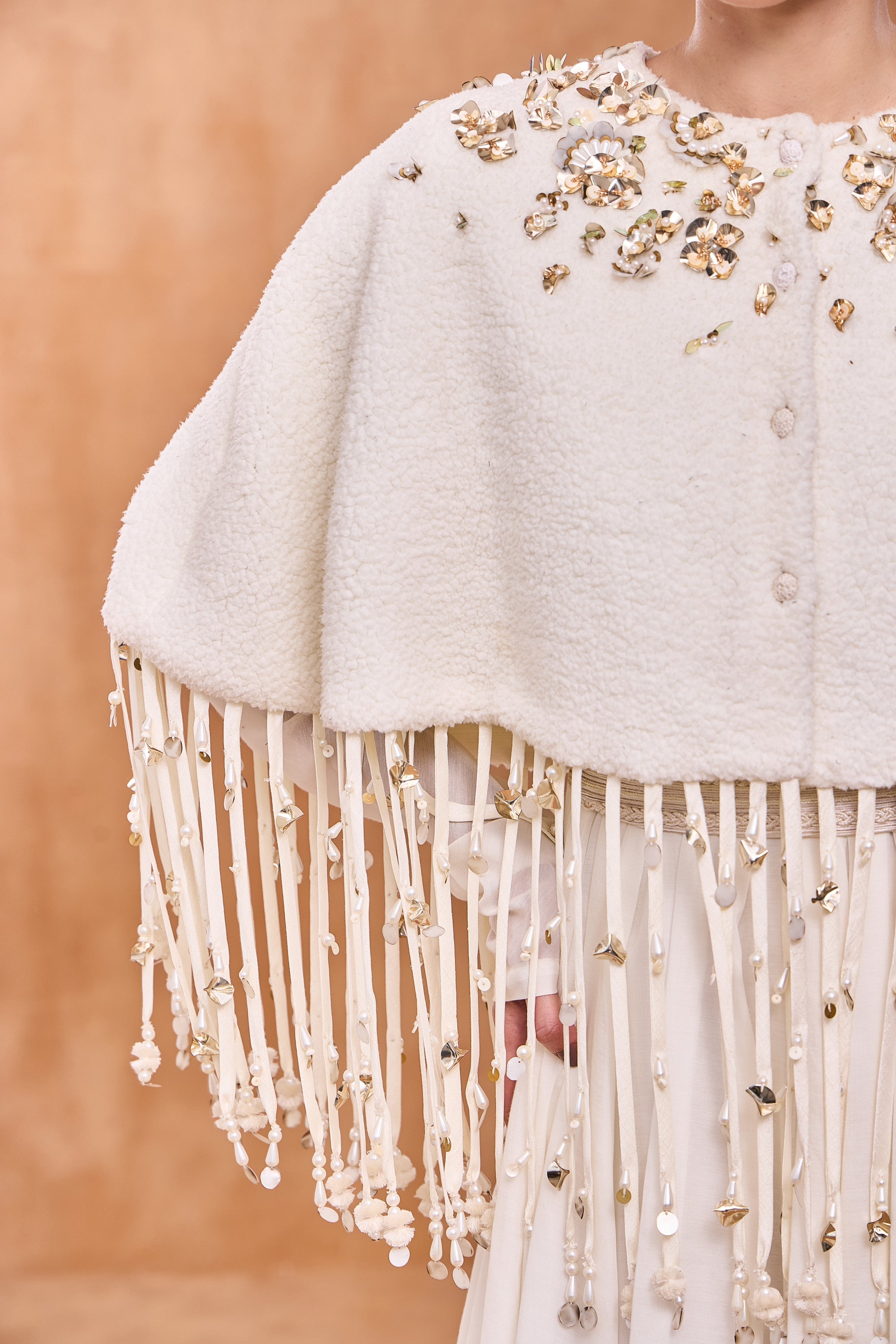 Humaira Embellished Cape