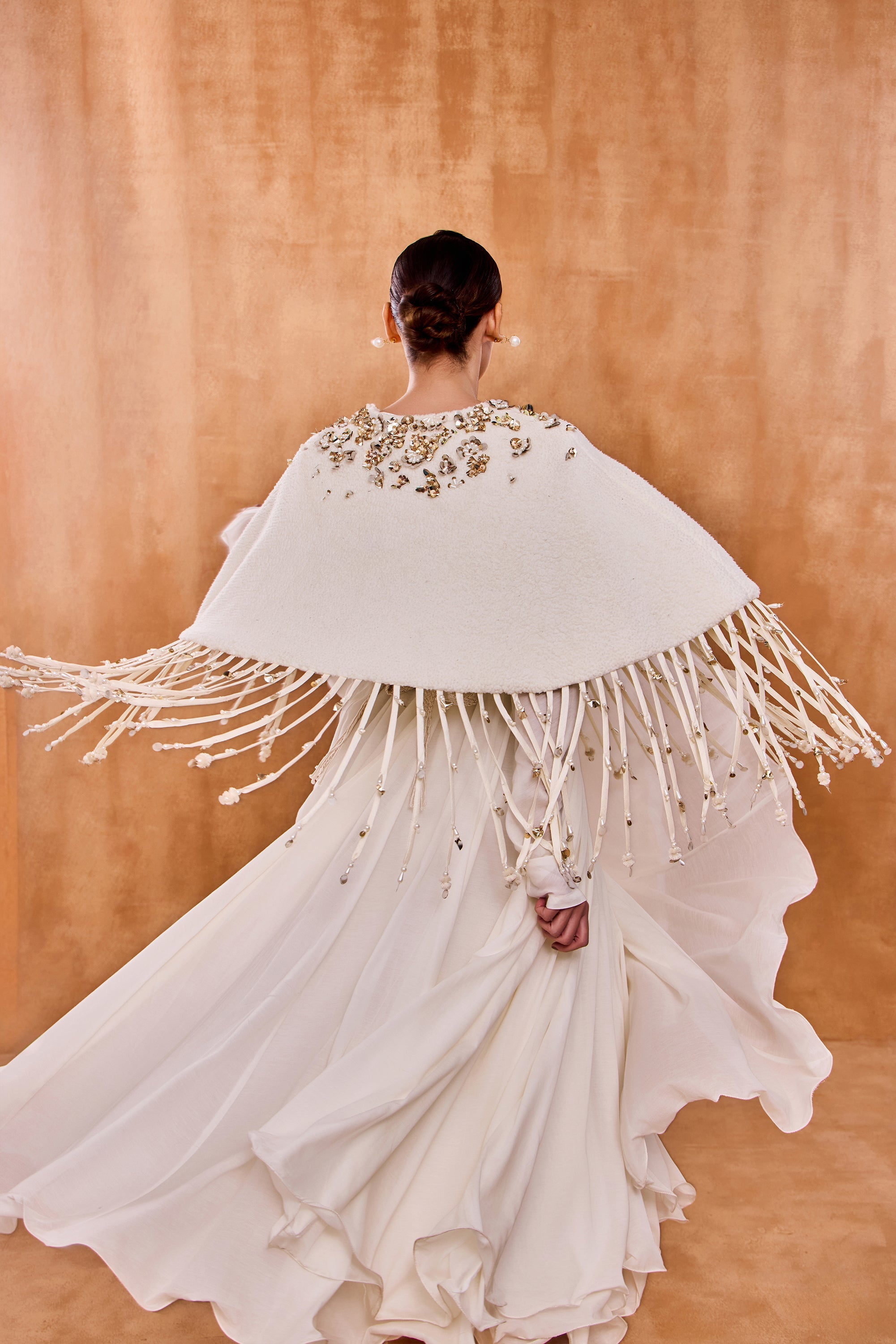 Humaira Embellished Cape
