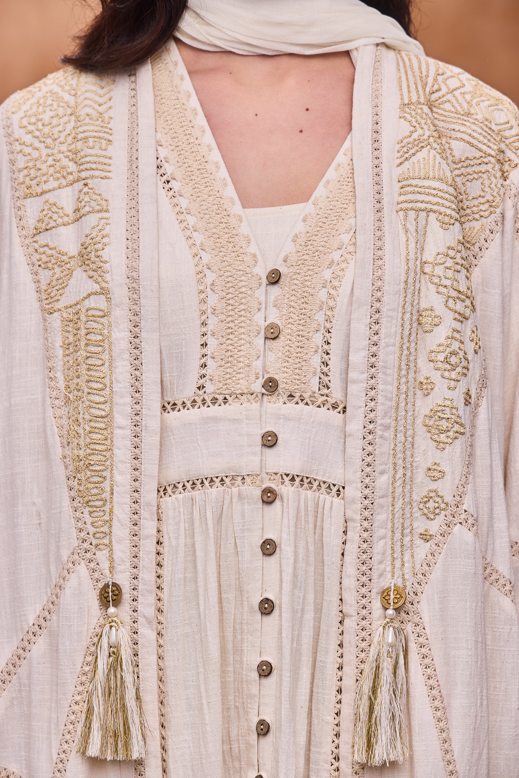 Tasmia Embroidered Abaya