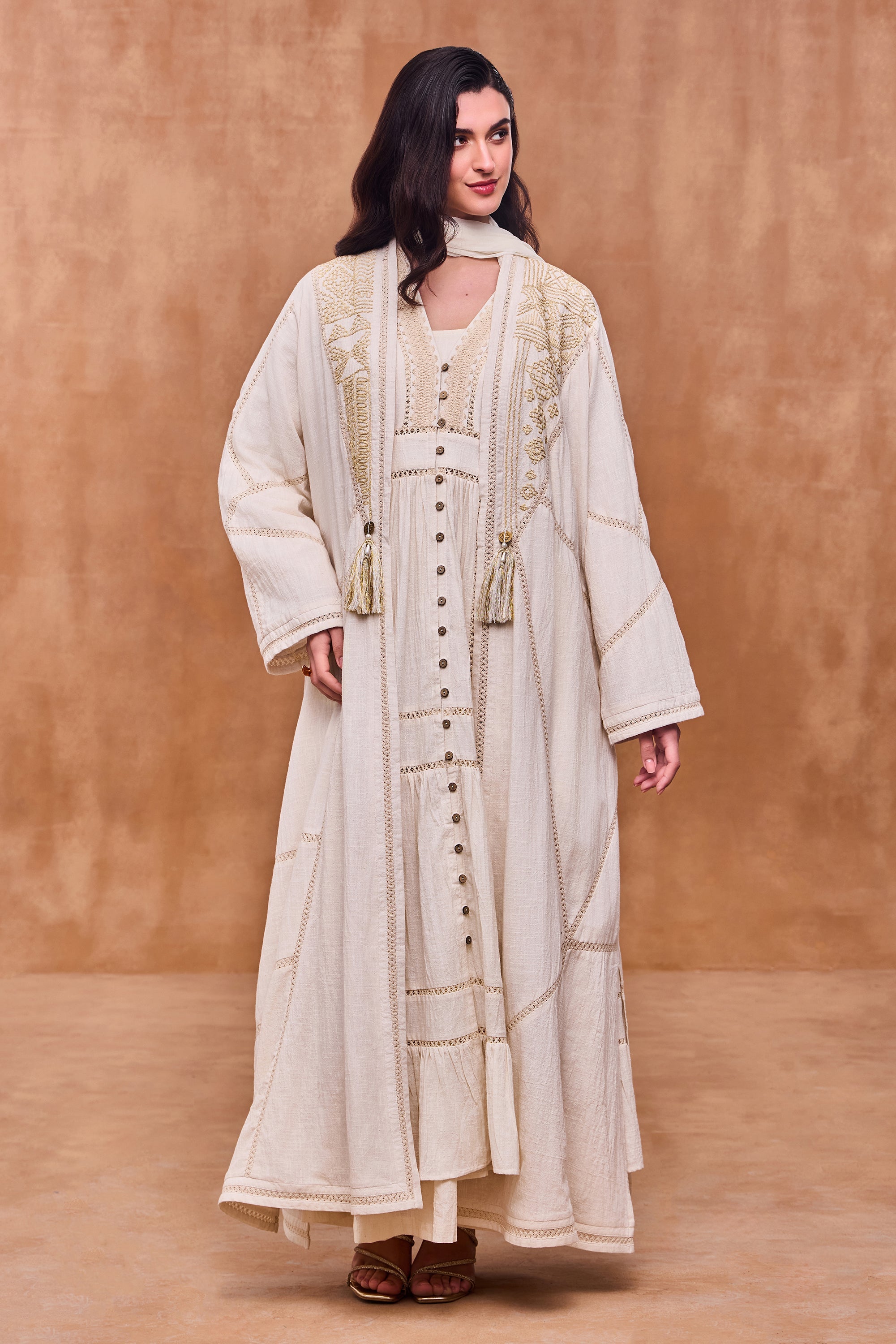 Tasmia Embroidered Abaya