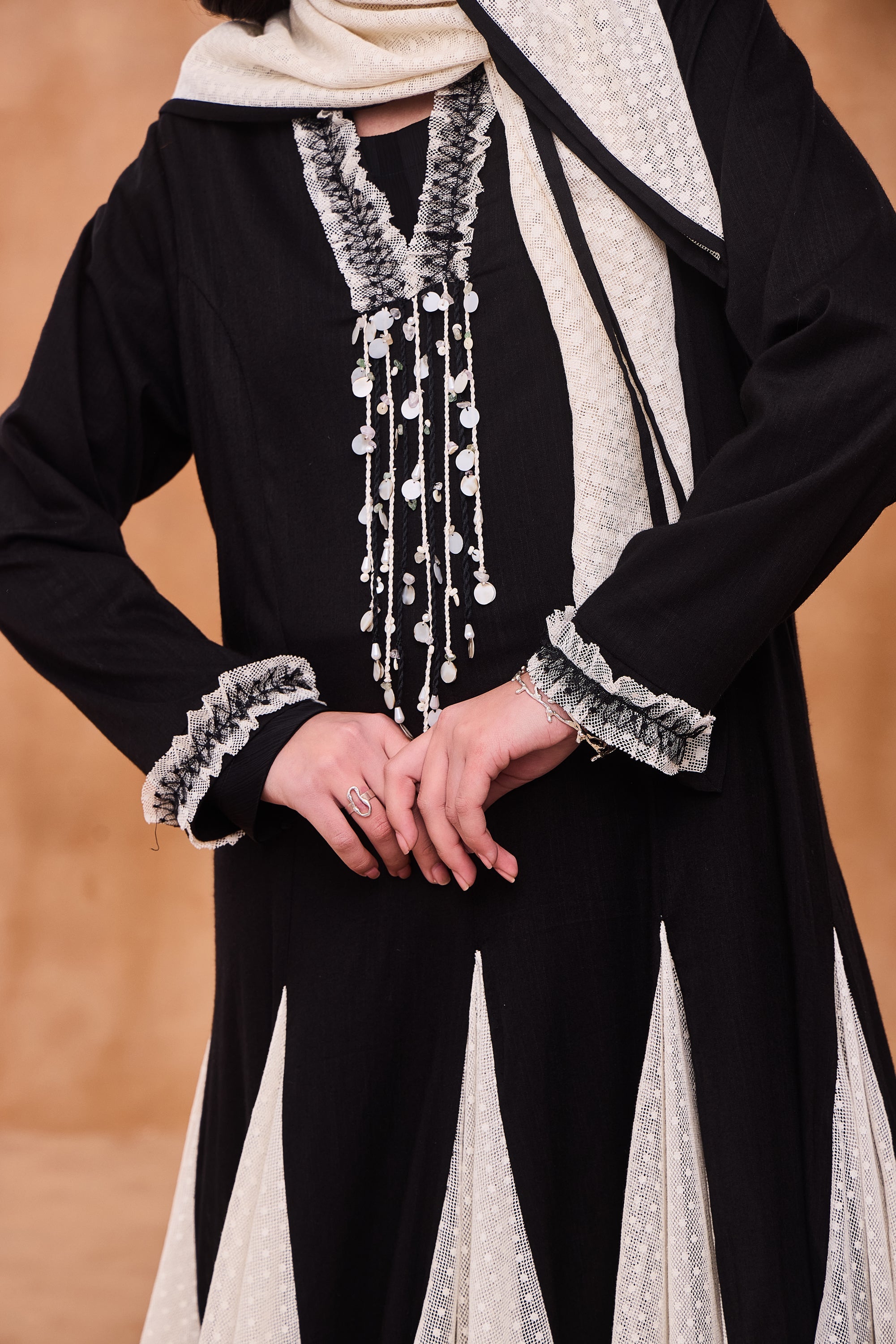 Zohra Embellished Jalabiya