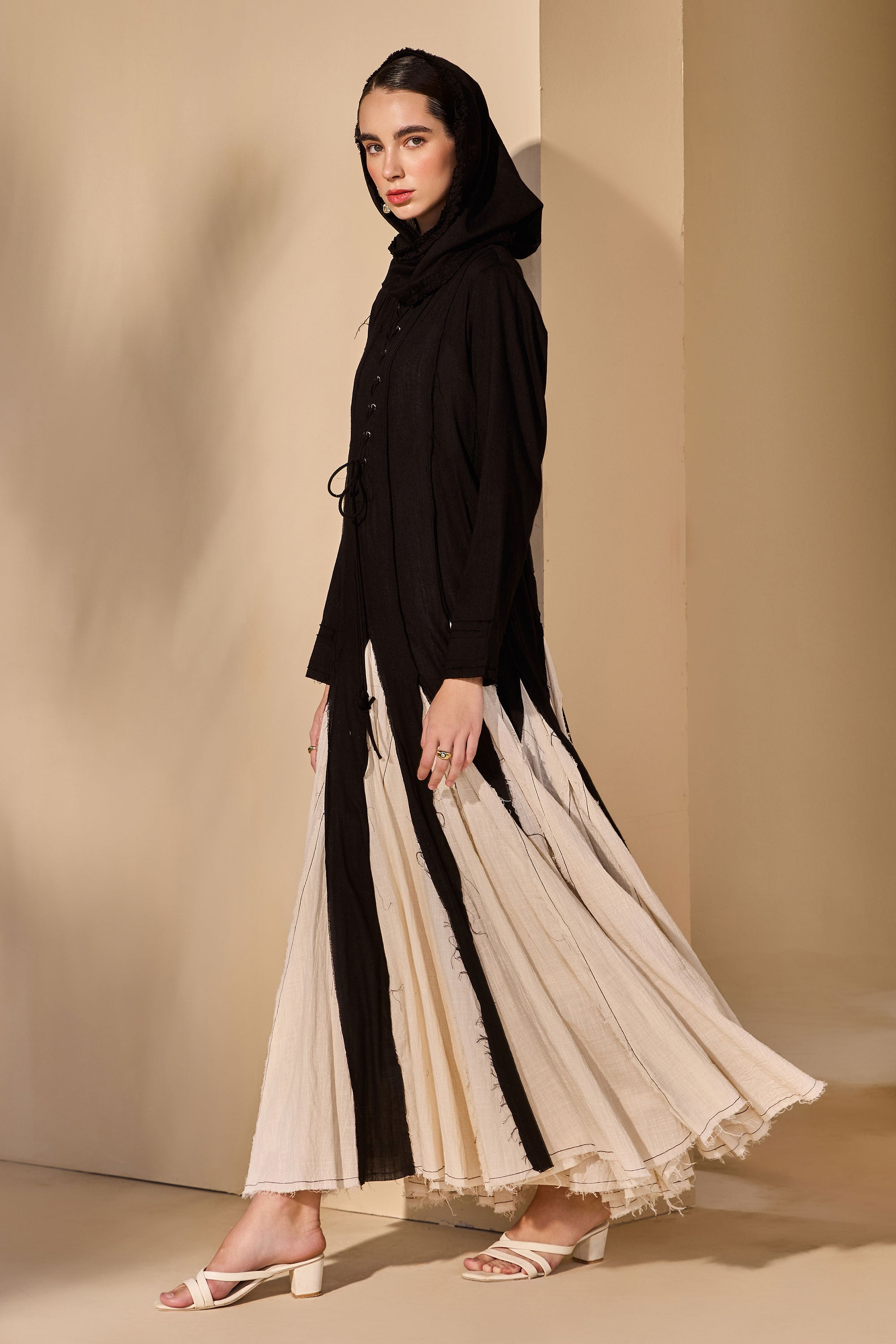 Saliha Cotton Slub Jalabiya