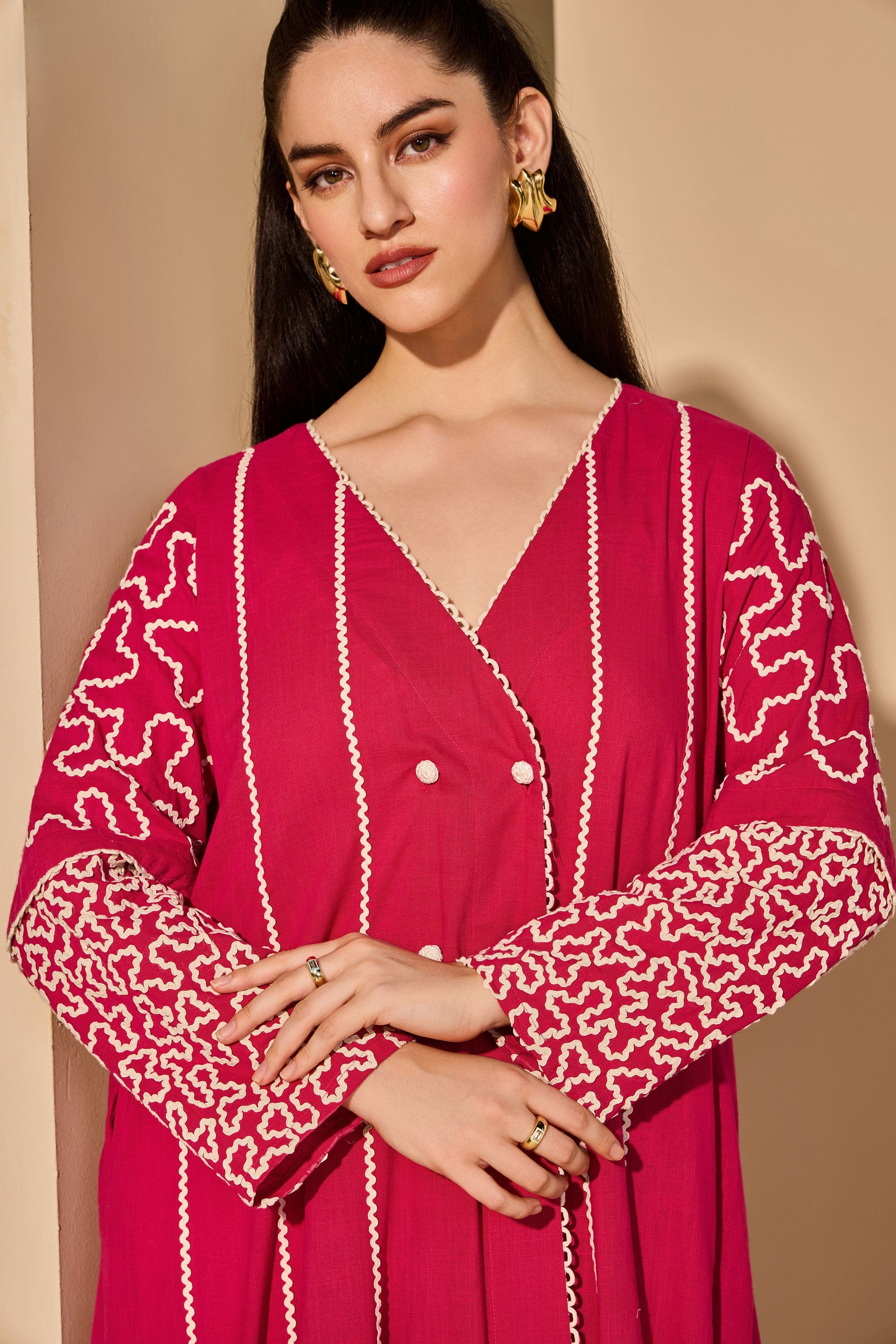 Safa Cotton Slub Bisht
