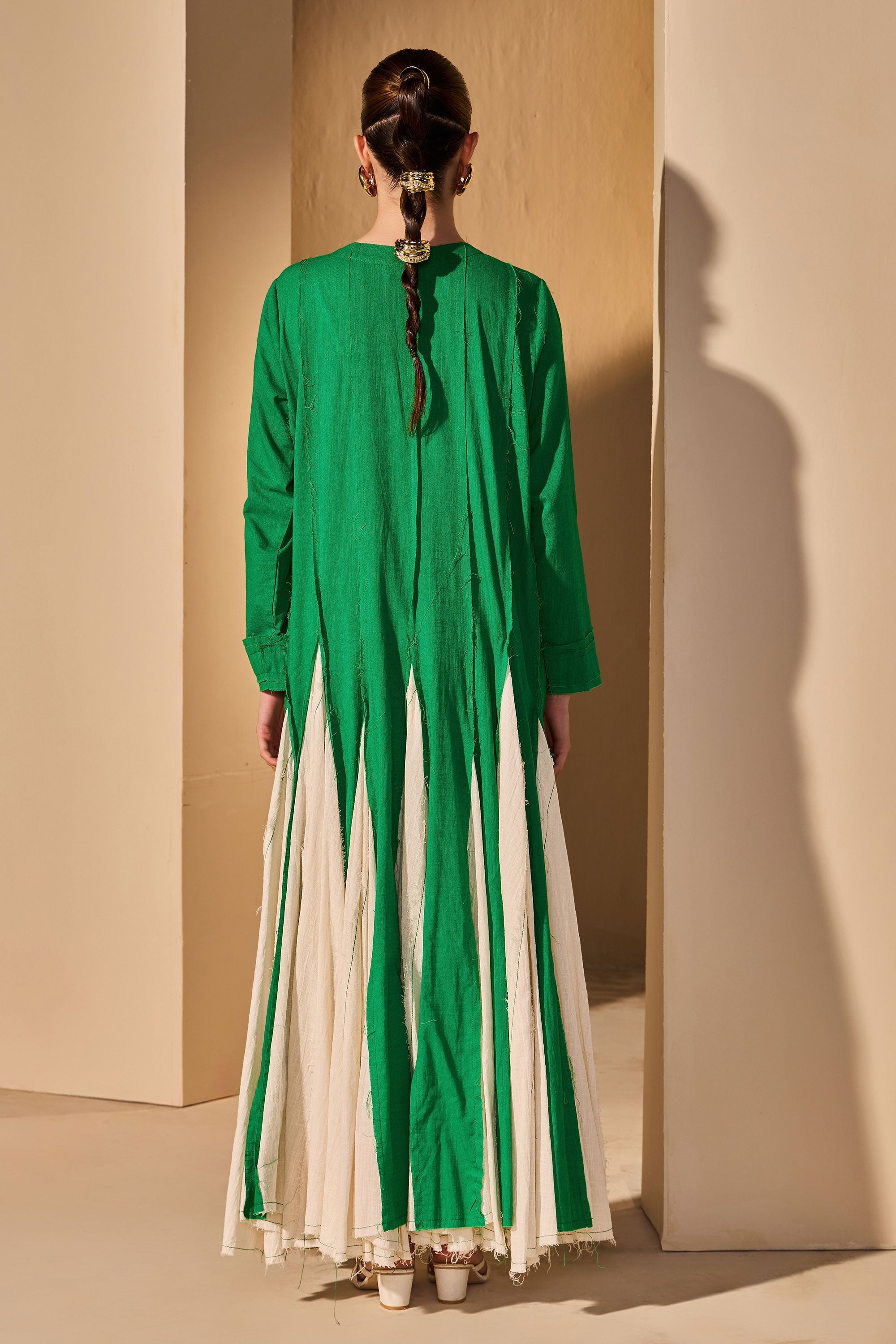 Raheela Cotton Slub Jalabiya